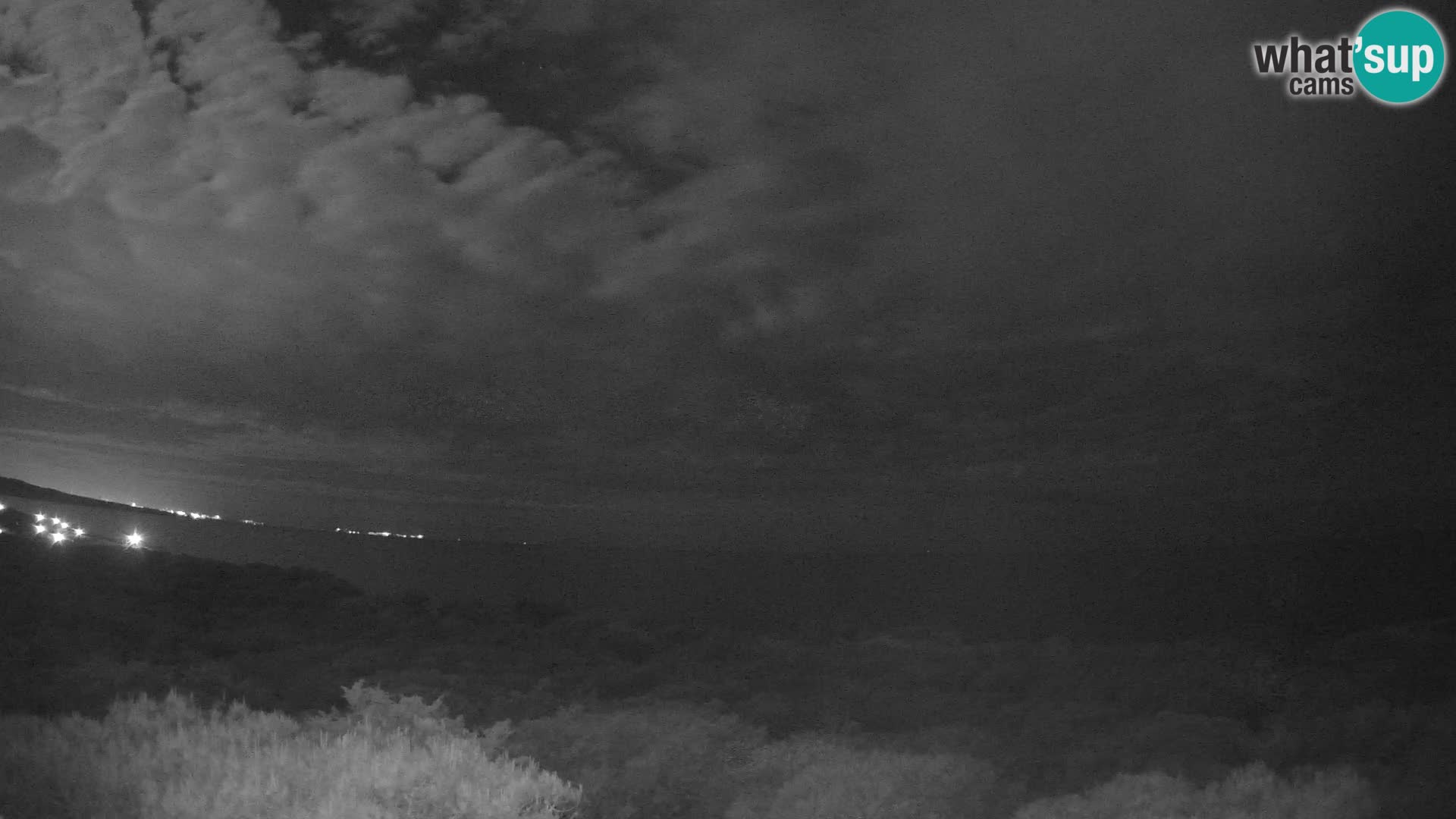 Villaplatamona, vista panoramica sul Golfo dell’Asinara, Platamona, Sorso, Sardegna – live webcam