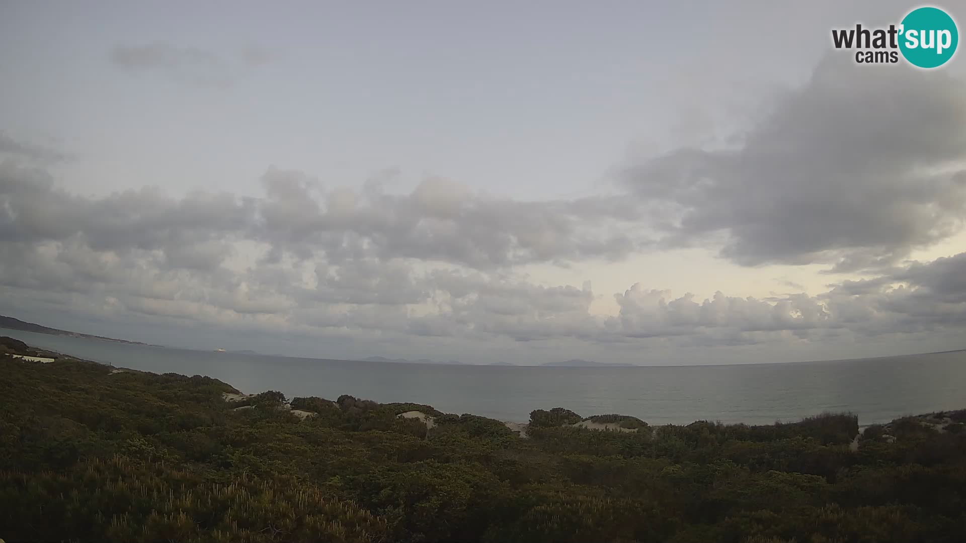 Villaplatamona, panoramic view of the Gulf of Asinara, Platamona, Sorso, Sardinia – live webcam