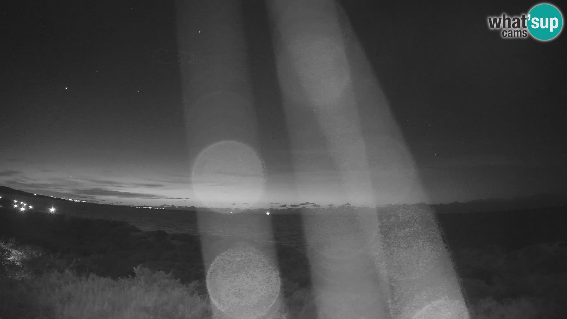 Villaplatamona, vue panoramique sur le golfe de l’Asinara, Platamona, Sorso, Sardaigne – webcam en direct