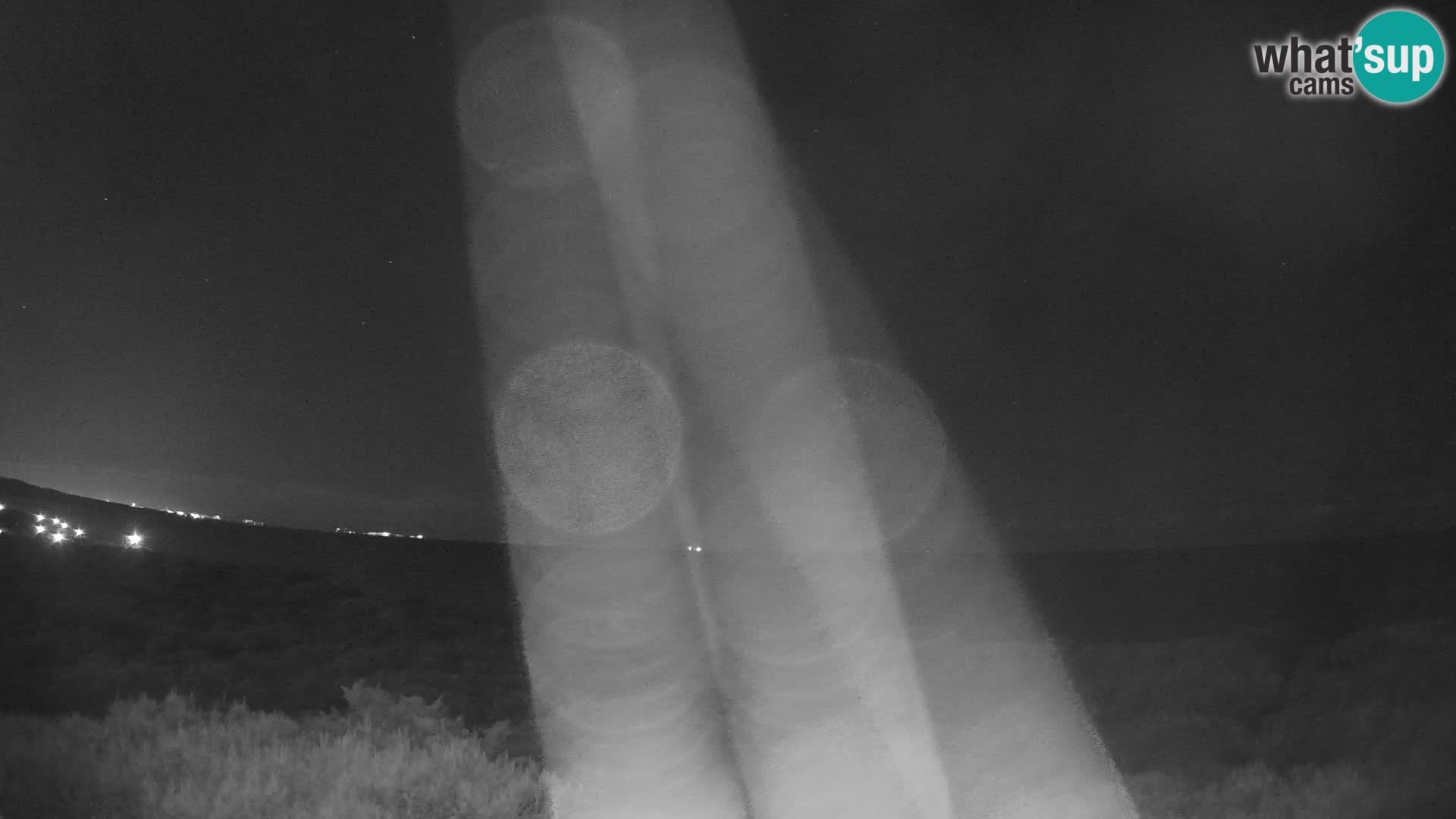 Villaplatamona, panoramski pogled na zaljev Asinara, Platamona, Sorso, Sardinija – web kamera uživo