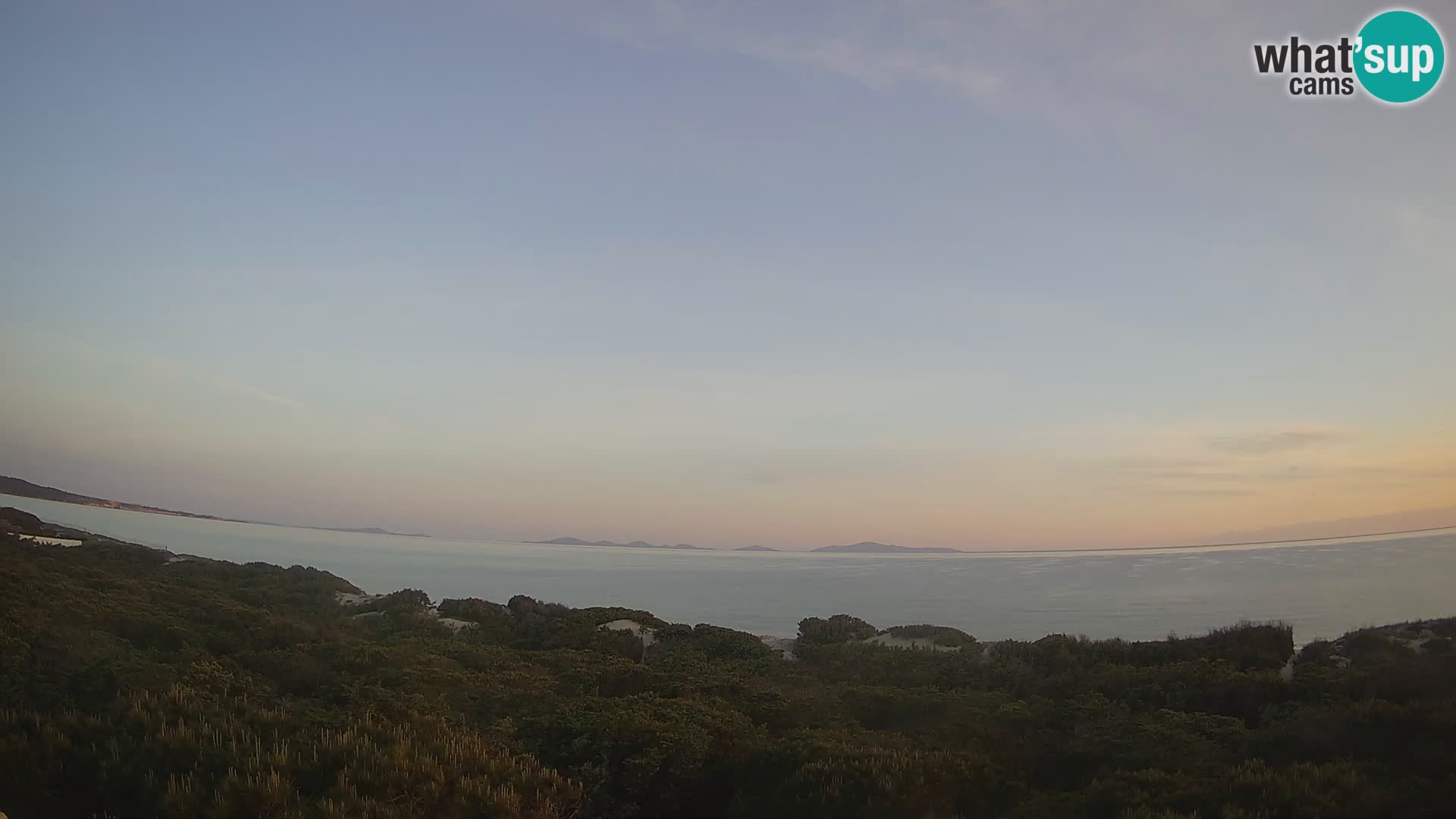 Villaplatamona, panoramic view of the Gulf of Asinara, Platamona, Sorso, Sardinia – live webcam