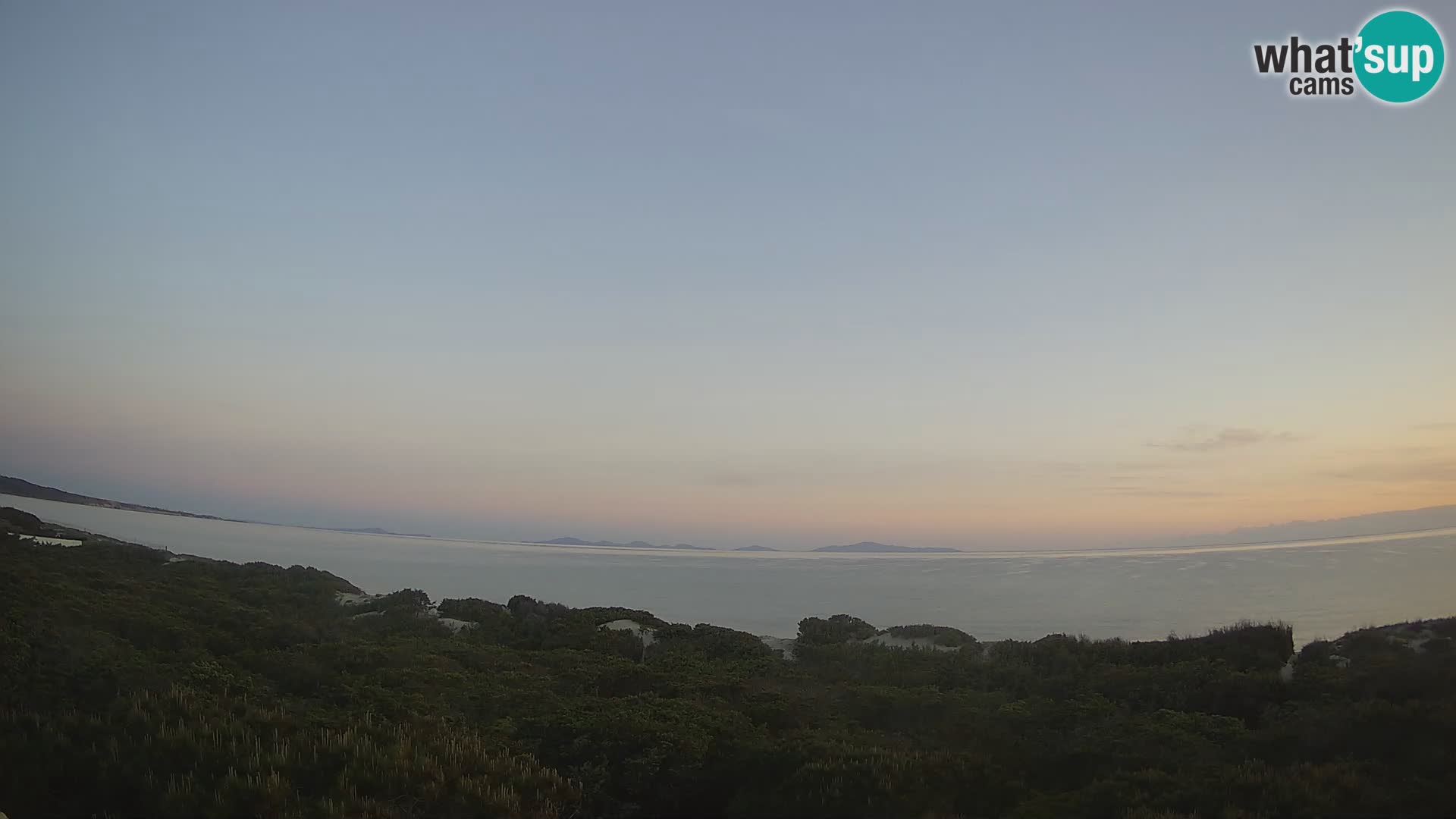 Villaplatamona, panoramic view of the Gulf of Asinara, Platamona, Sorso, Sardinia – live webcam