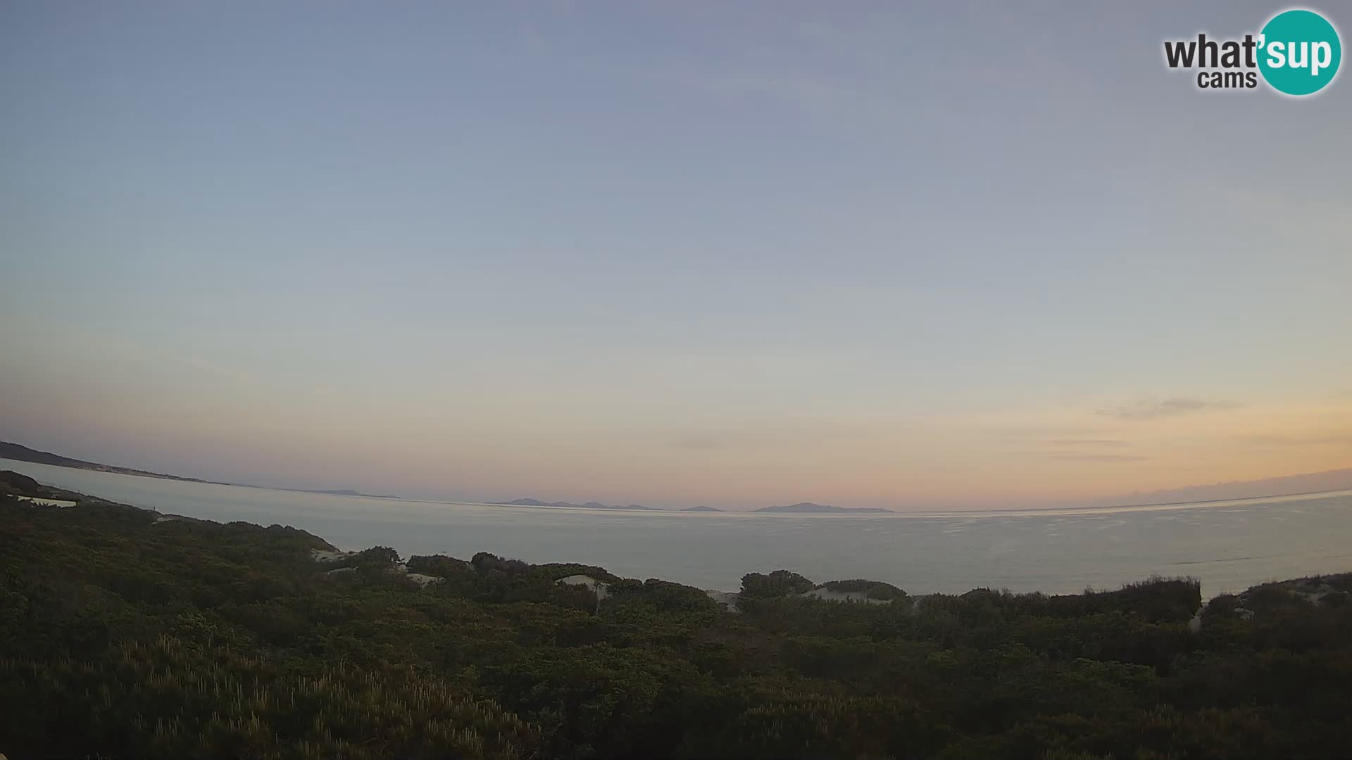 Villaplatamona, vista panorámica del Golfo de Asinara, Platamona, Sorso, Cerdeña – cámara web en vivo