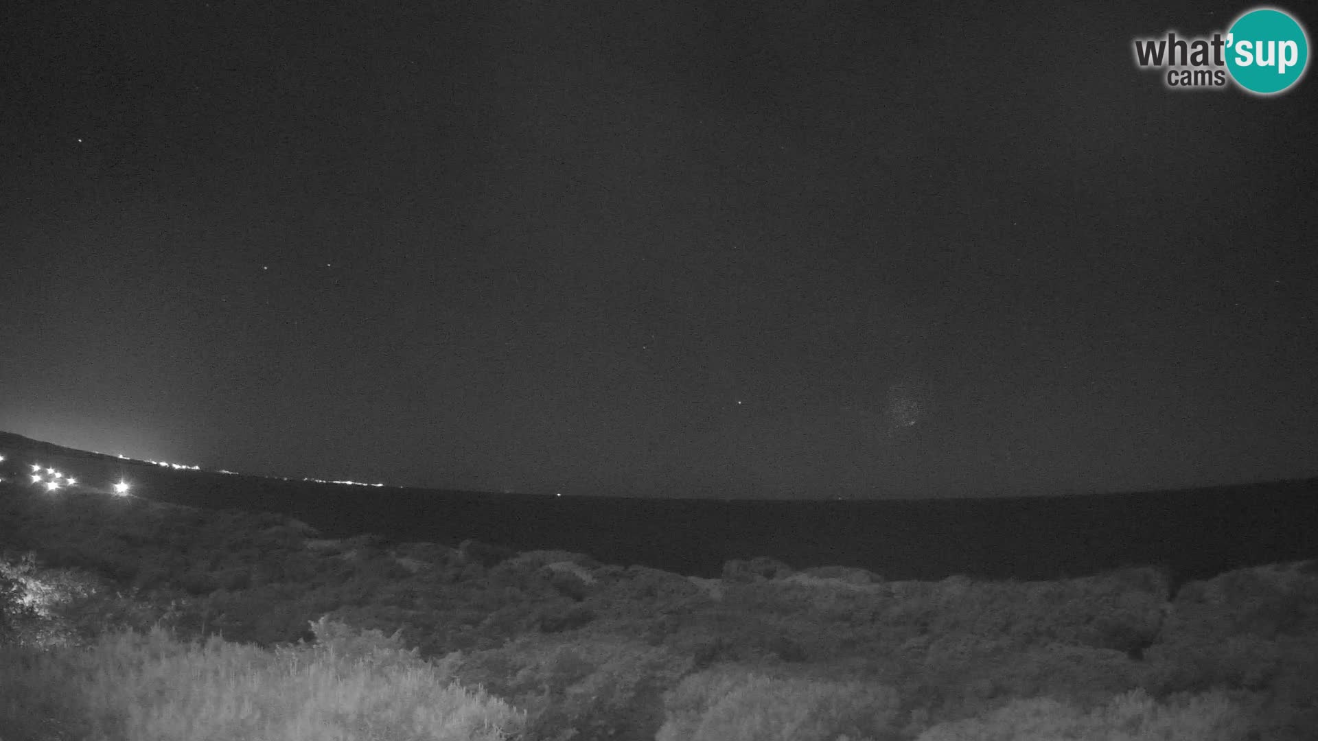 Villaplatamona, vista panoramica sul Golfo dell’Asinara, Platamona, Sorso, Sardegna – live webcam