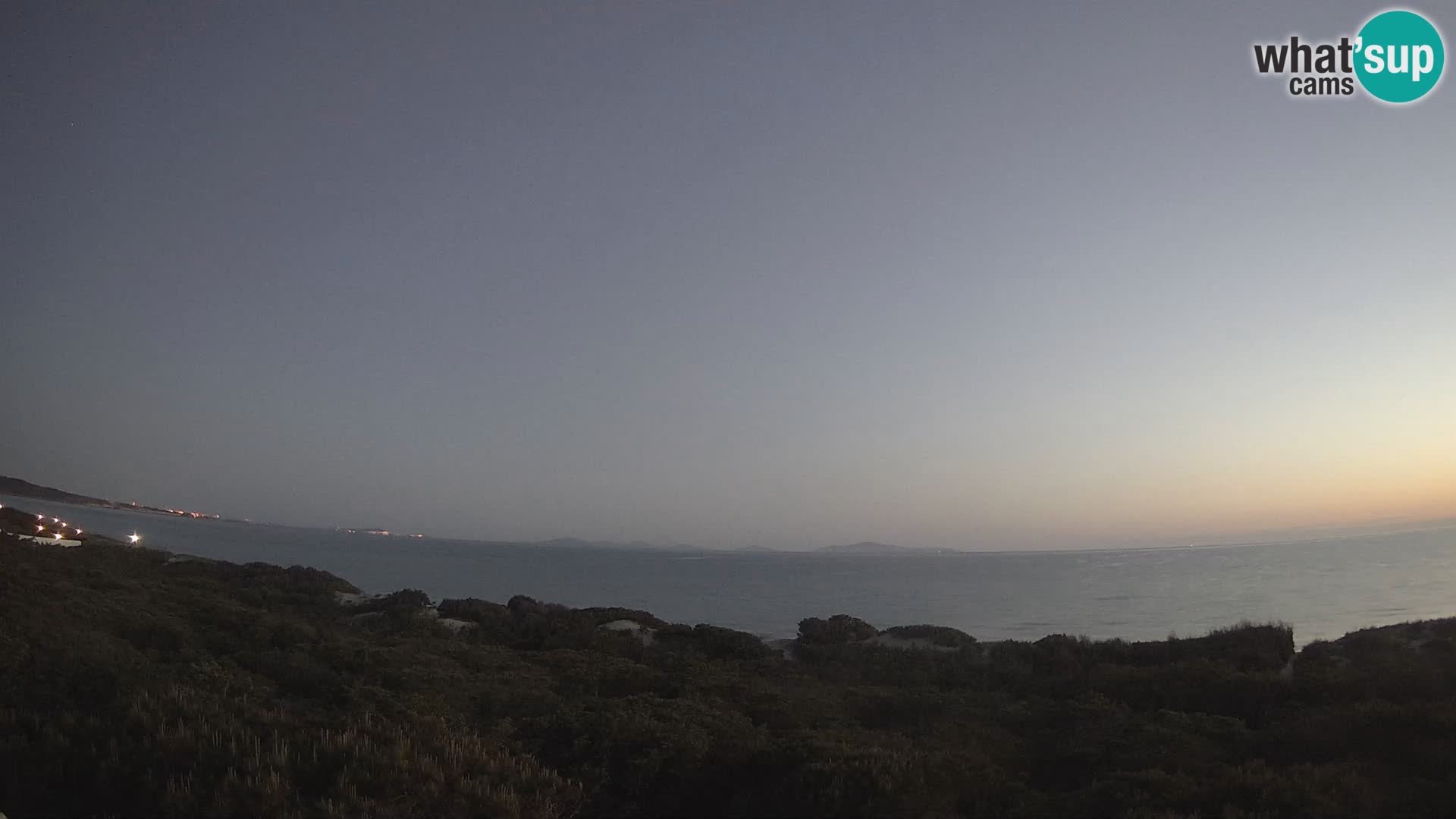 Villaplatamona, panoramic view of the Gulf of Asinara, Platamona, Sorso, Sardinia – live webcam