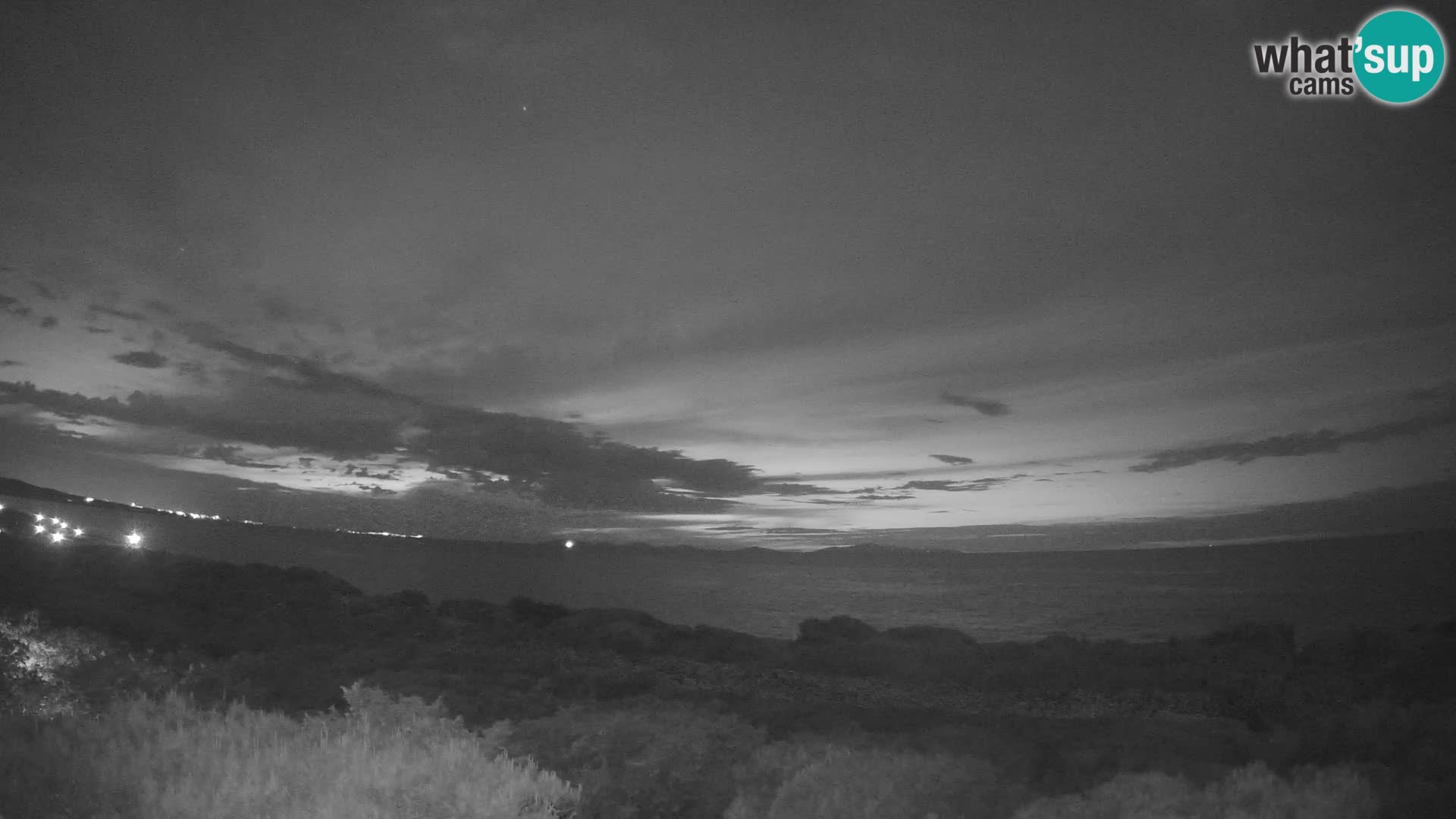 Villaplatamona, Panoramablick auf den Golf von Asinara, Platamona, Sorso, Sardinien – Live-Webcam