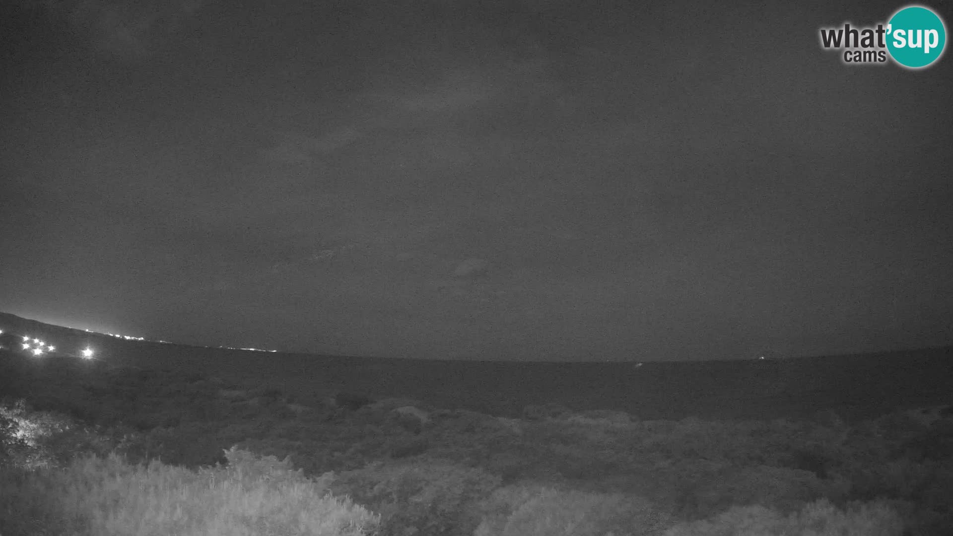 Villaplatamona, Panoramablick auf den Golf von Asinara, Platamona, Sorso, Sardinien – Live-Webcam