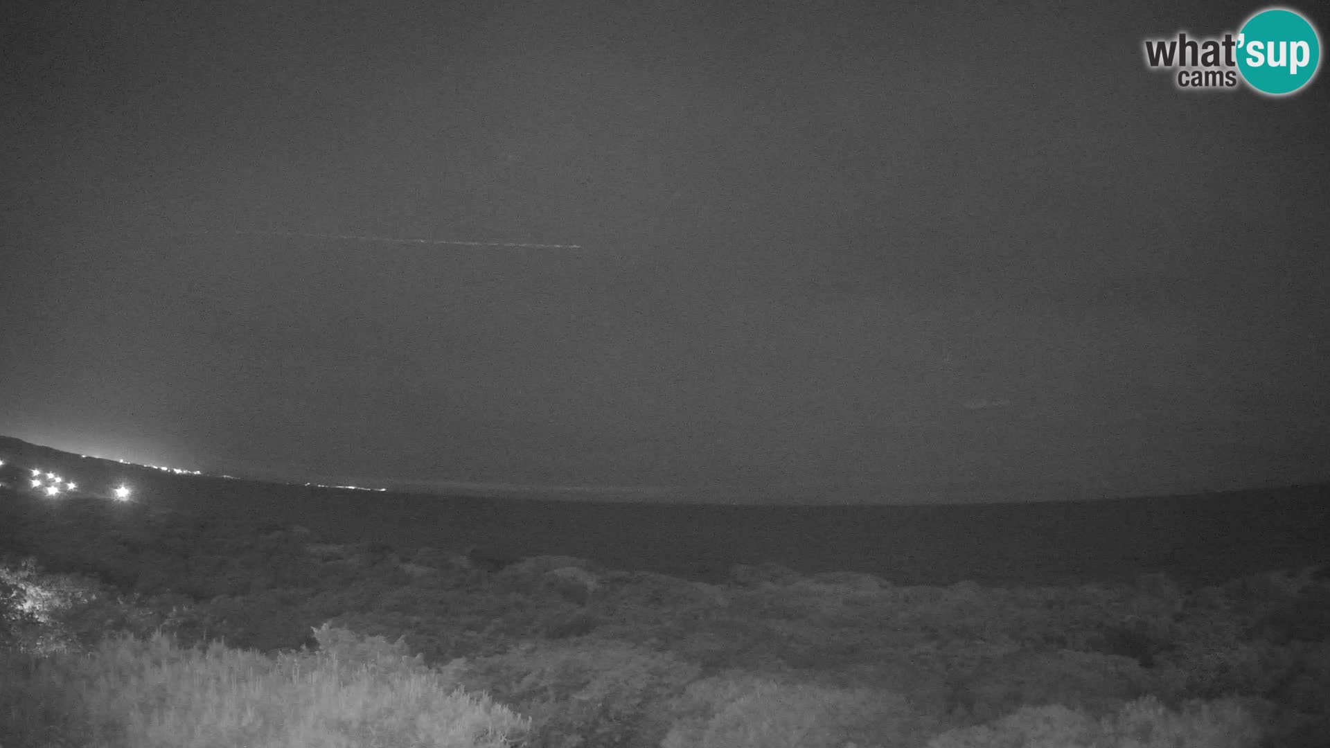 Villaplatamona, Panoramablick auf den Golf von Asinara, Platamona, Sorso, Sardinien – Live-Webcam