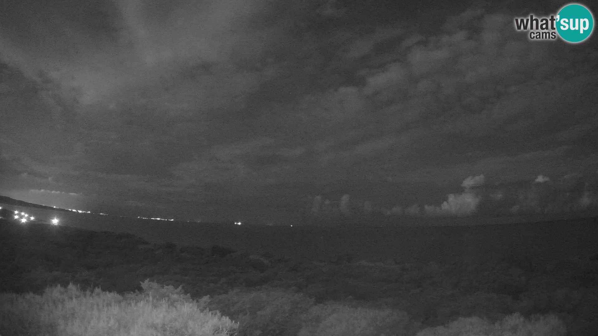 Villaplatamona, panoramski pogled na zaliv Asinara, Platamona, Sorso, Sardinija – spletna kamera v živo