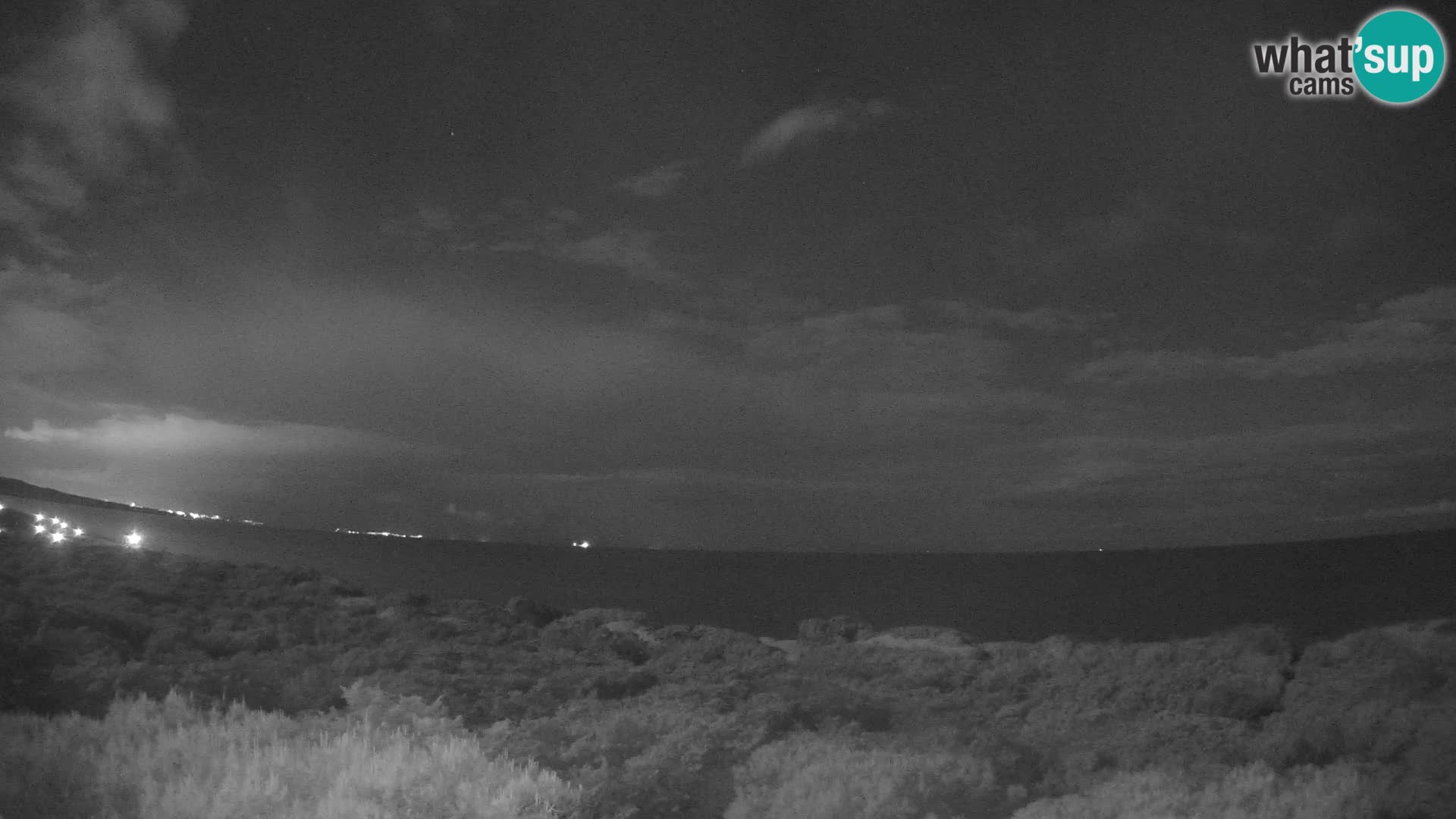 Villaplatamona, panoramski pogled na zaljev Asinara, Platamona, Sorso, Sardinija – web kamera uživo