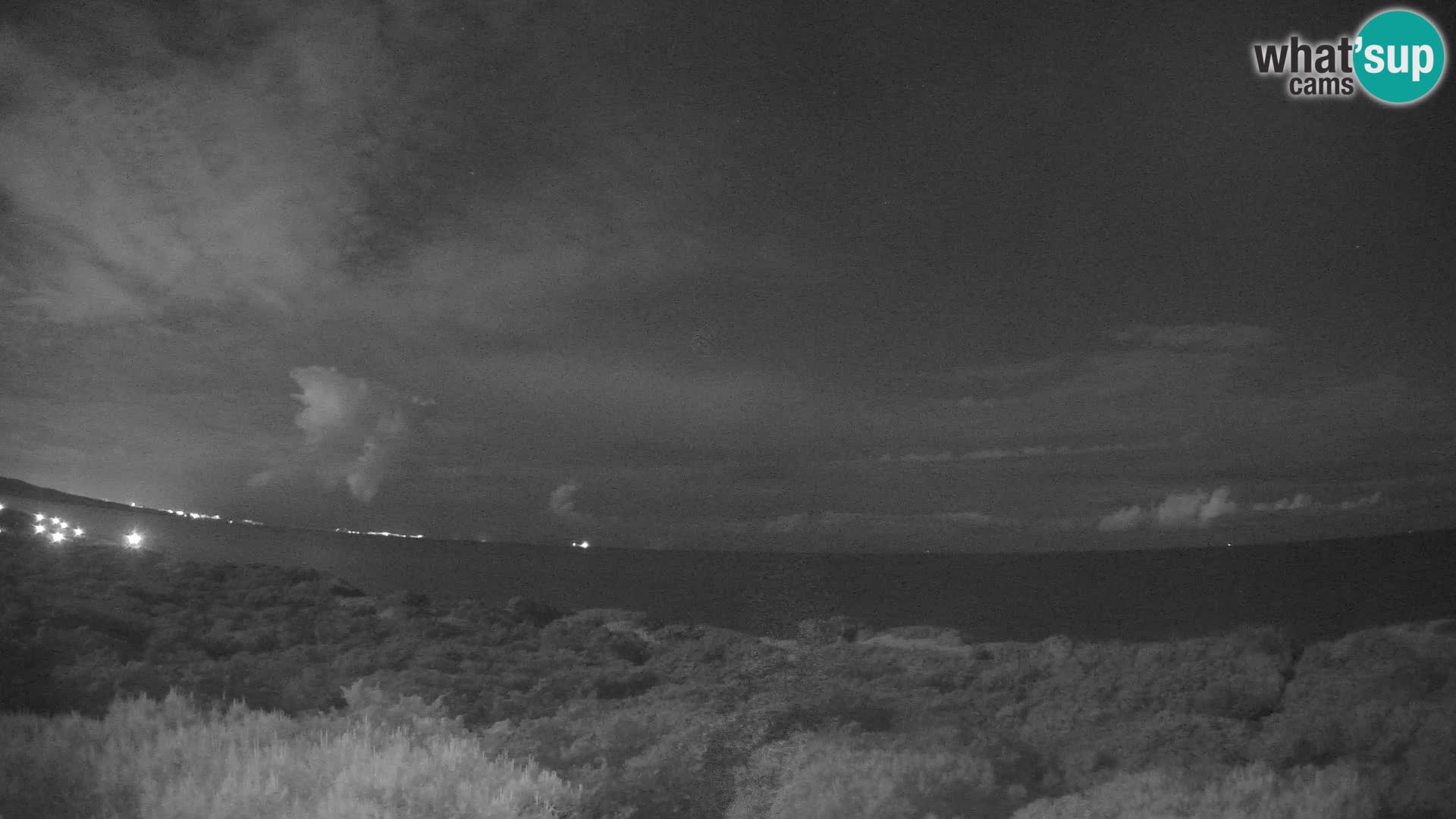 Villaplatamona, panoramski pogled na zaliv Asinara, Platamona, Sorso, Sardinija – spletna kamera v živo