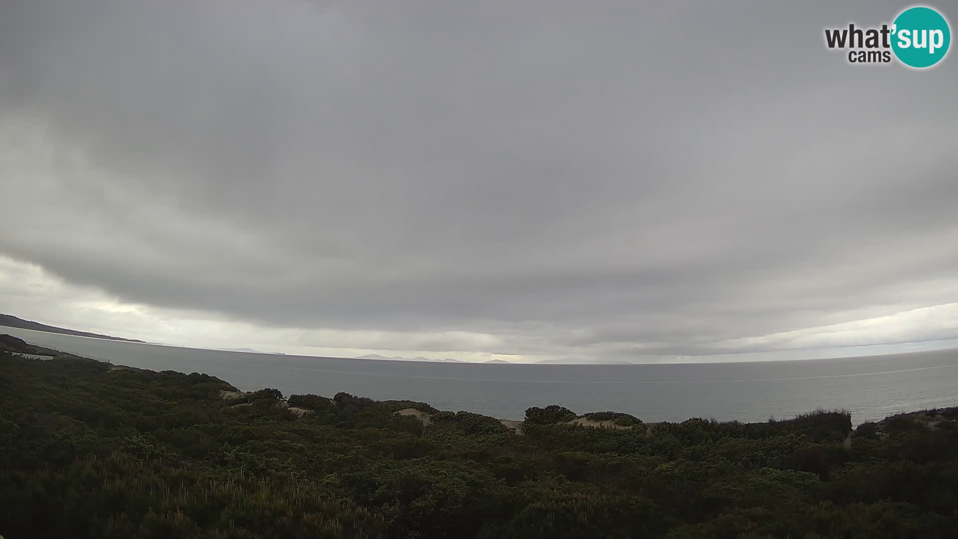 Villaplatamona, vista panorámica del Golfo de Asinara, Platamona, Sorso, Cerdeña – cámara web en vivo