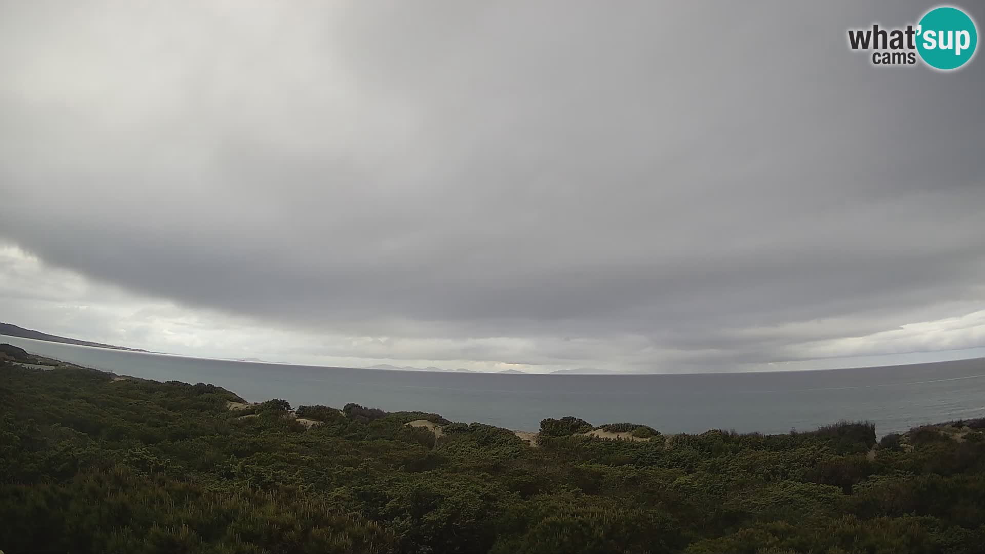 Villaplatamona, vista panorámica del Golfo de Asinara, Platamona, Sorso, Cerdeña – cámara web en vivo