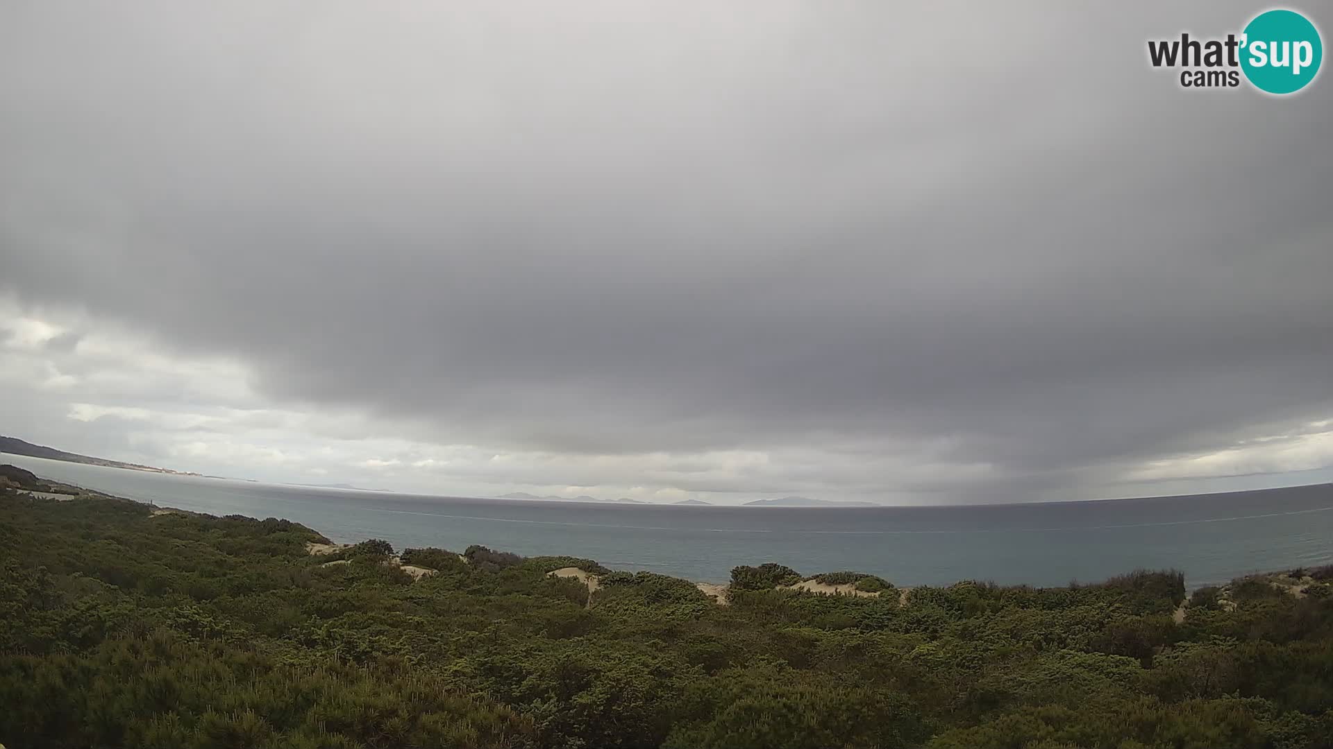 Villaplatamona, panoramic view of the Gulf of Asinara, Platamona, Sorso, Sardinia – live webcam
