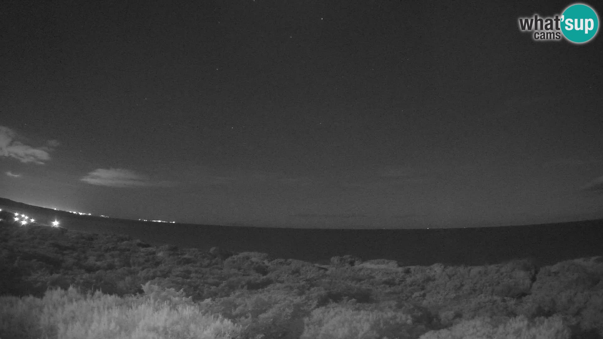 Villaplatamona, panoramski pogled na zaliv Asinara, Platamona, Sorso, Sardinija – spletna kamera v živo