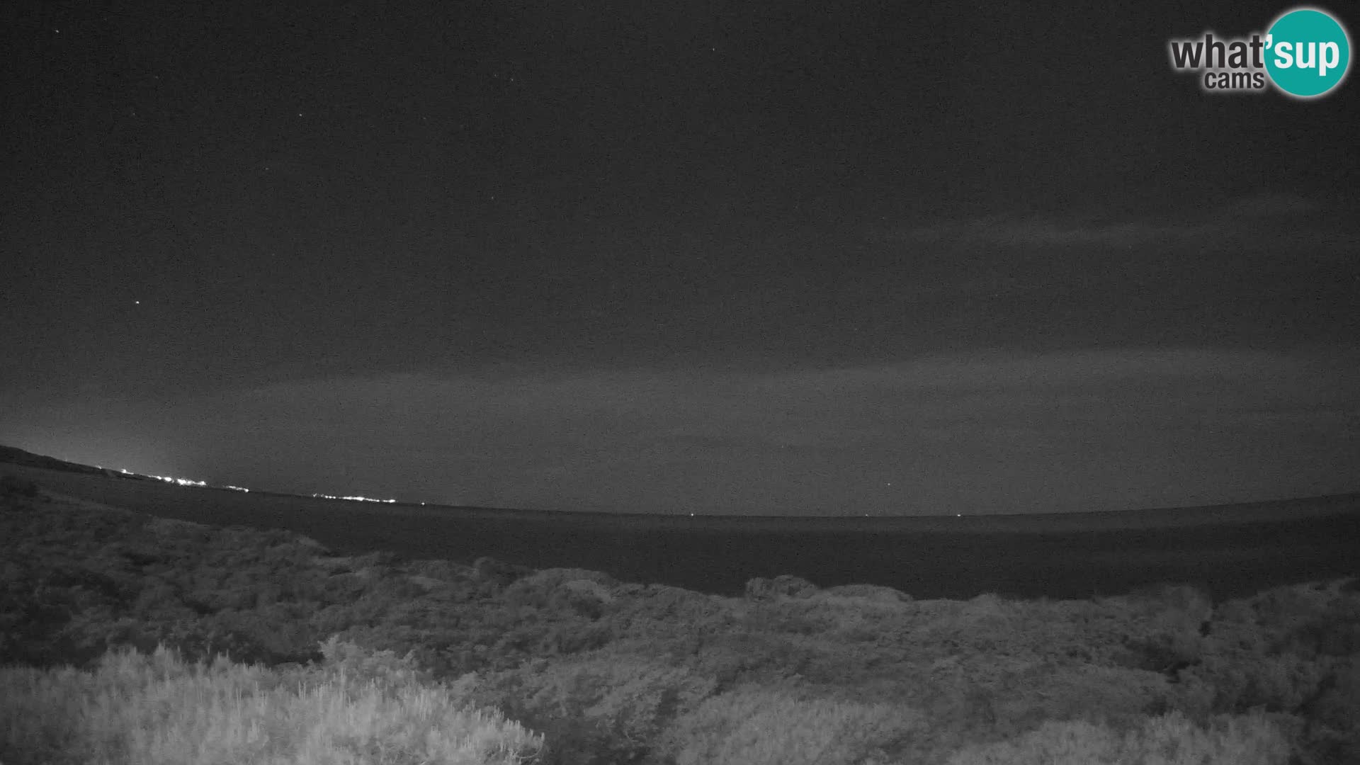 Villaplatamona, vue panoramique sur le golfe de l’Asinara, Platamona, Sorso, Sardaigne – webcam en direct