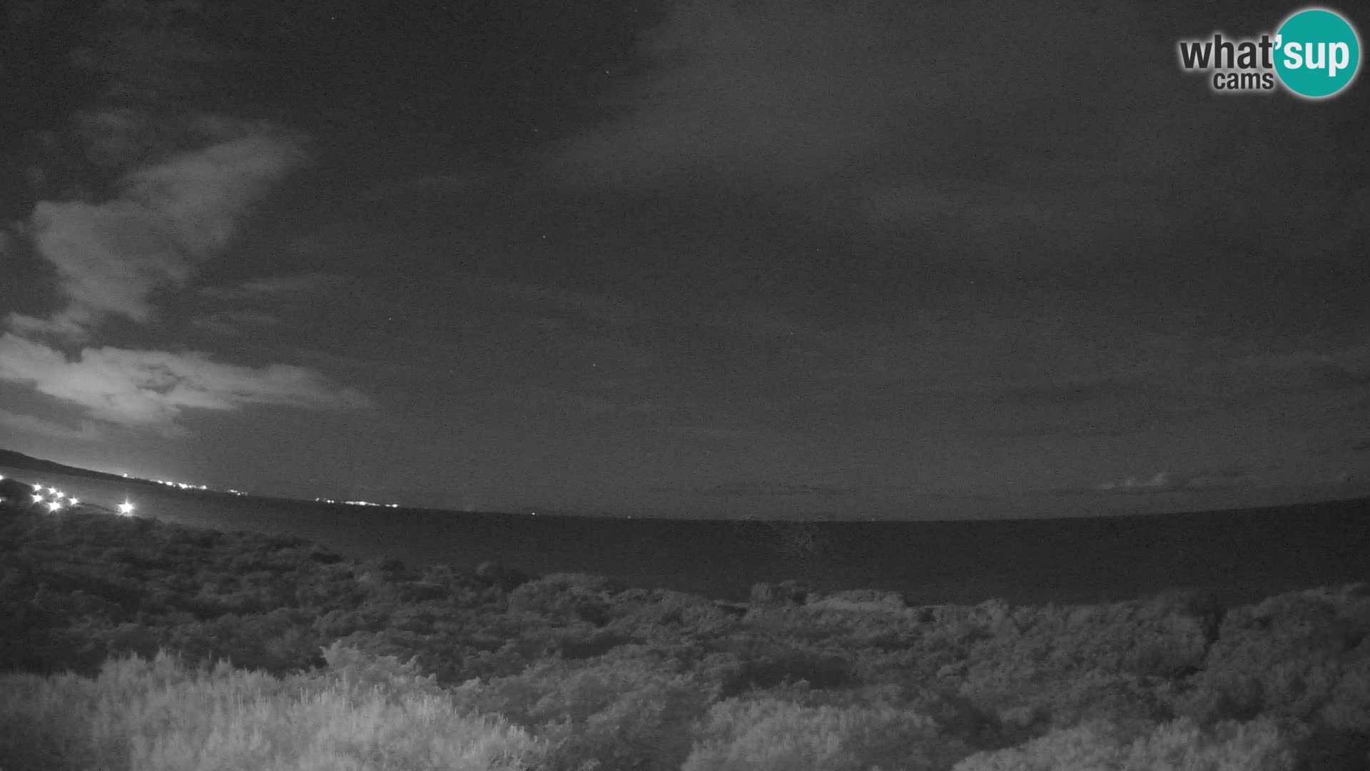 Villaplatamona, panoramski pogled na zaliv Asinara, Platamona, Sorso, Sardinija – spletna kamera v živo