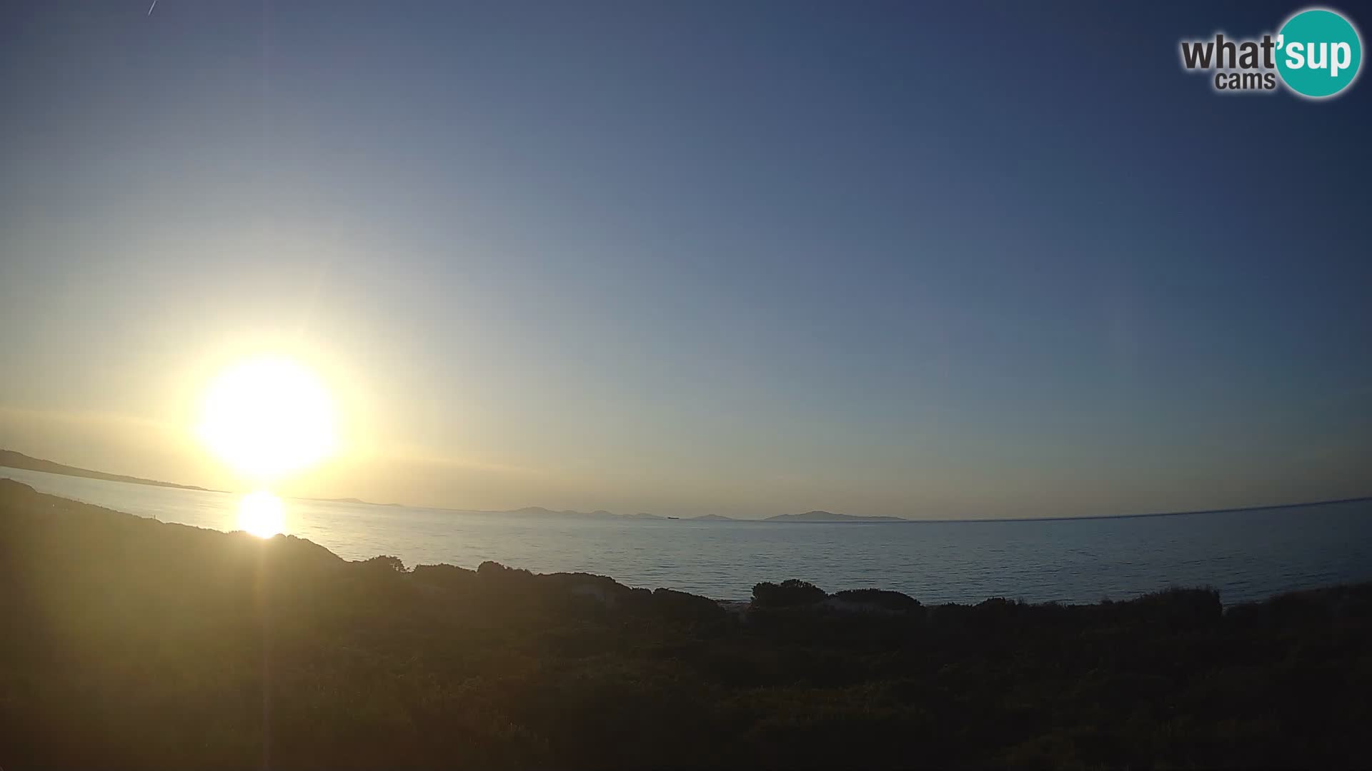 Villaplatamona, panoramic view of the Gulf of Asinara, Platamona, Sorso, Sardinia – live webcam