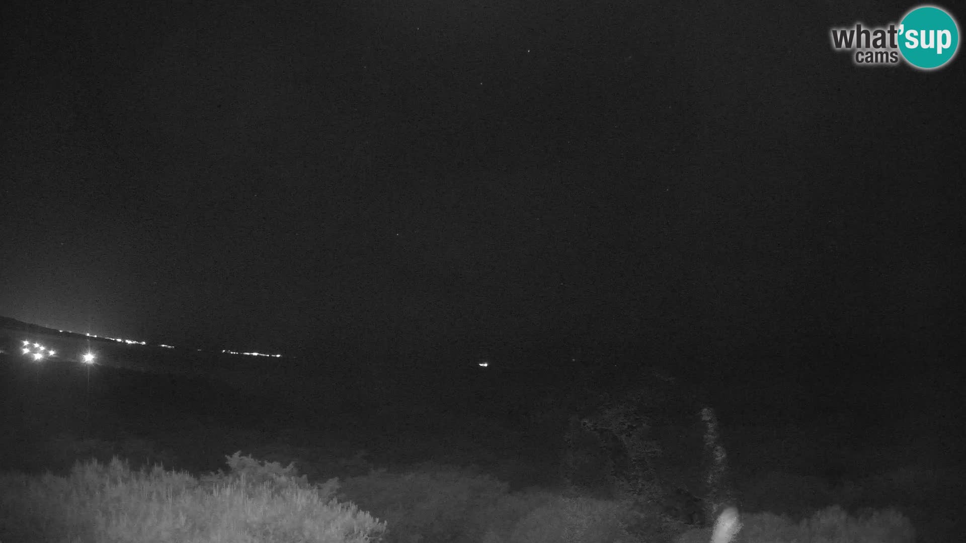 Villaplatamona, Panoramablick auf den Golf von Asinara, Platamona, Sorso, Sardinien – Live-Webcam