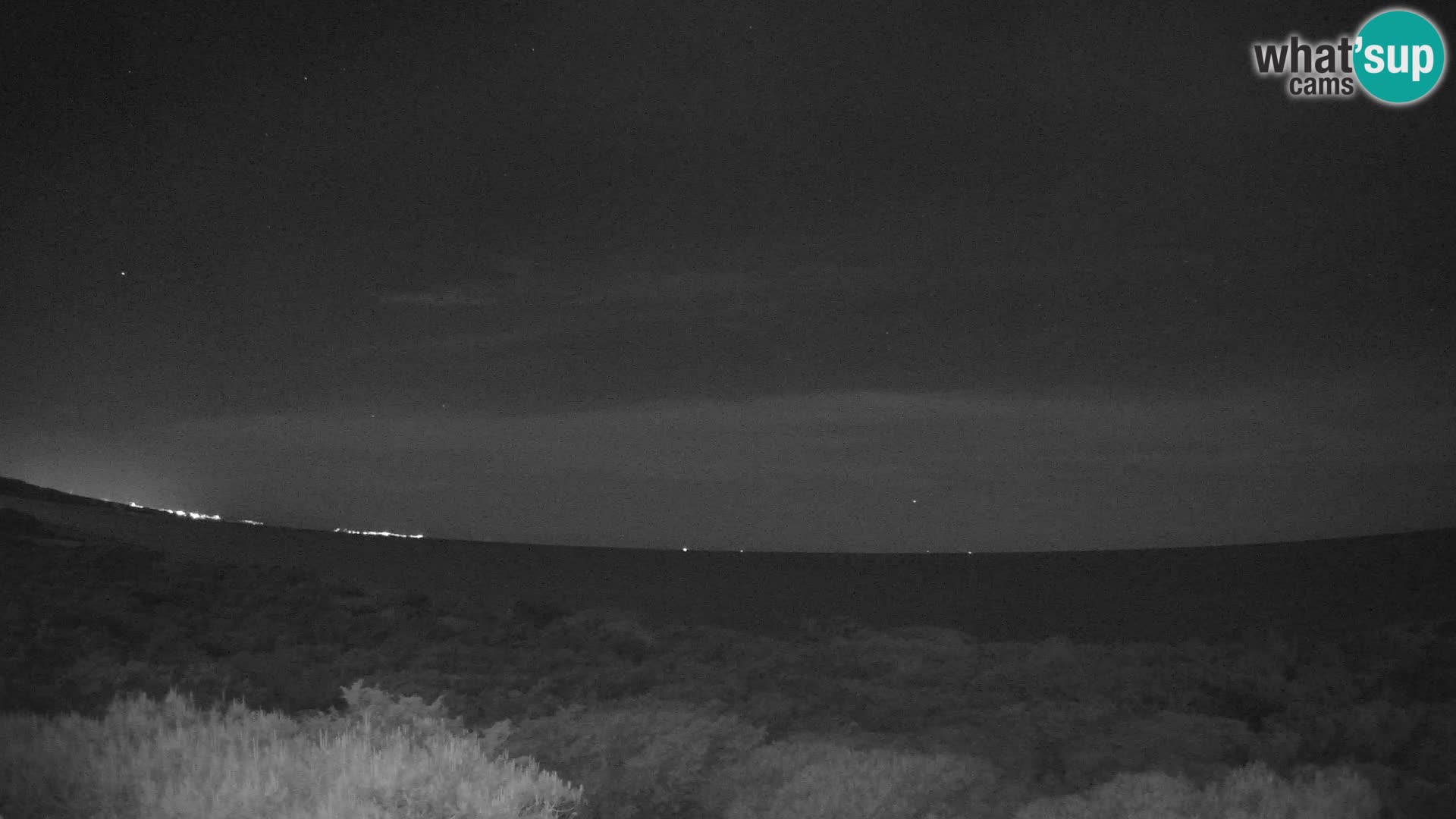 Villaplatamona, Panoramablick auf den Golf von Asinara, Platamona, Sorso, Sardinien – Live-Webcam