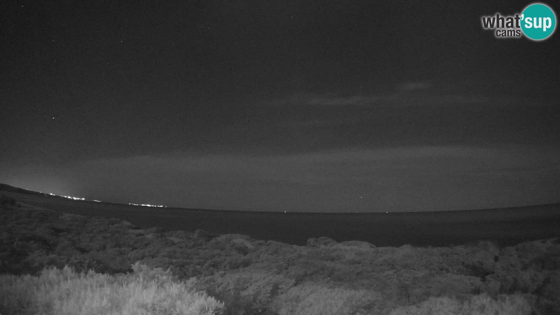 Villaplatamona, panoramski pogled na zaliv Asinara, Platamona, Sorso, Sardinija – spletna kamera v živo