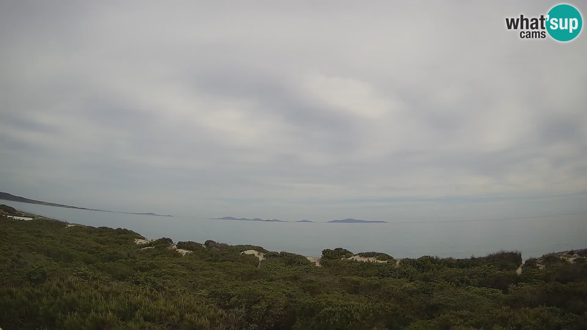 Villaplatamona, panoramic view of the Gulf of Asinara, Platamona, Sorso, Sardinia – live webcam