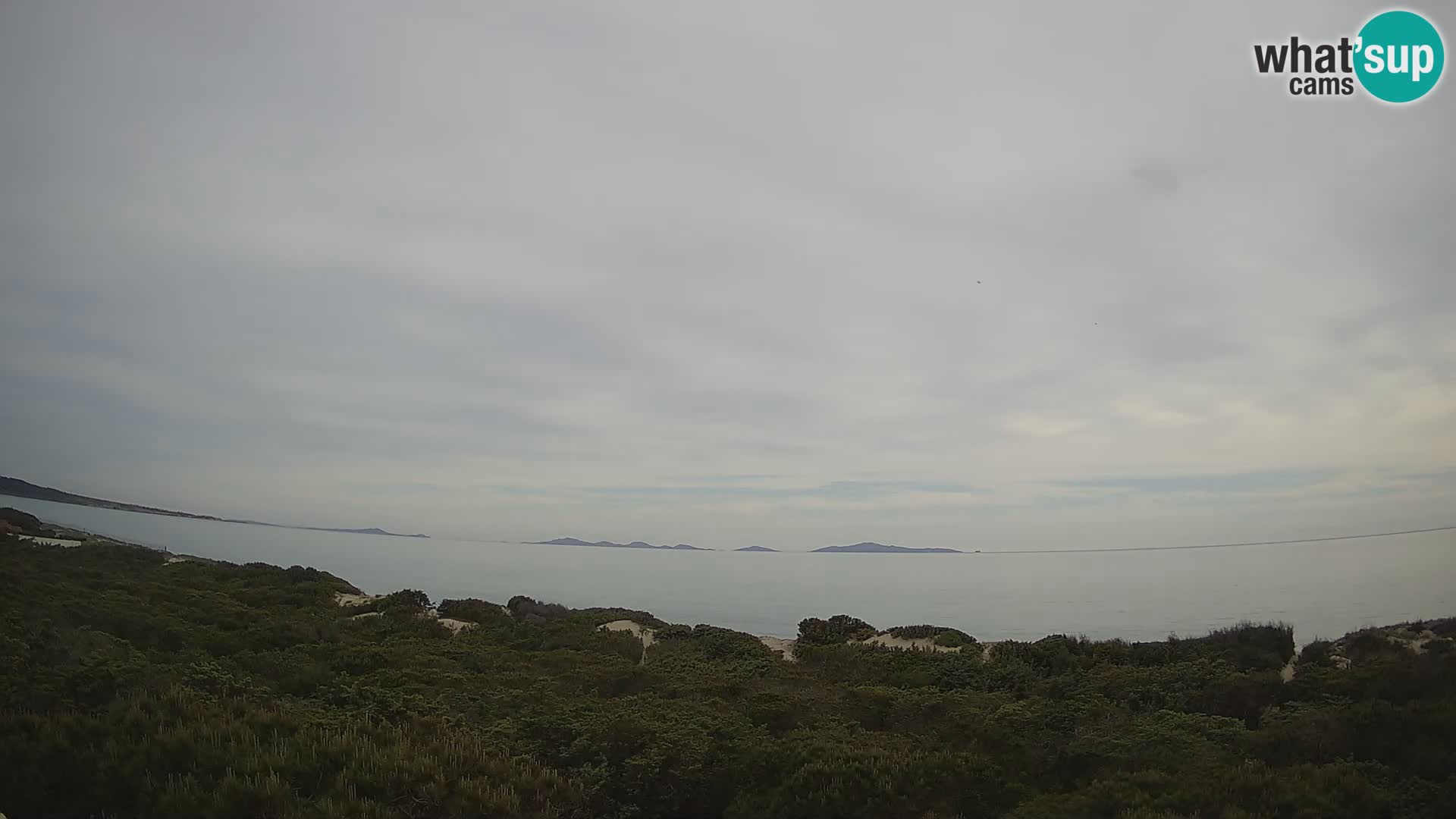Villaplatamona, panoramic view of the Gulf of Asinara, Platamona, Sorso, Sardinia – live webcam