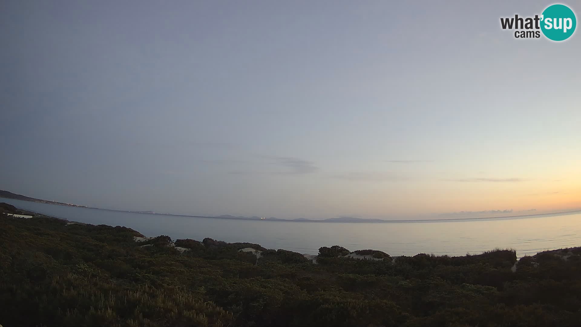Villaplatamona, panoramic view of the Gulf of Asinara, Platamona, Sorso, Sardinia – live webcam