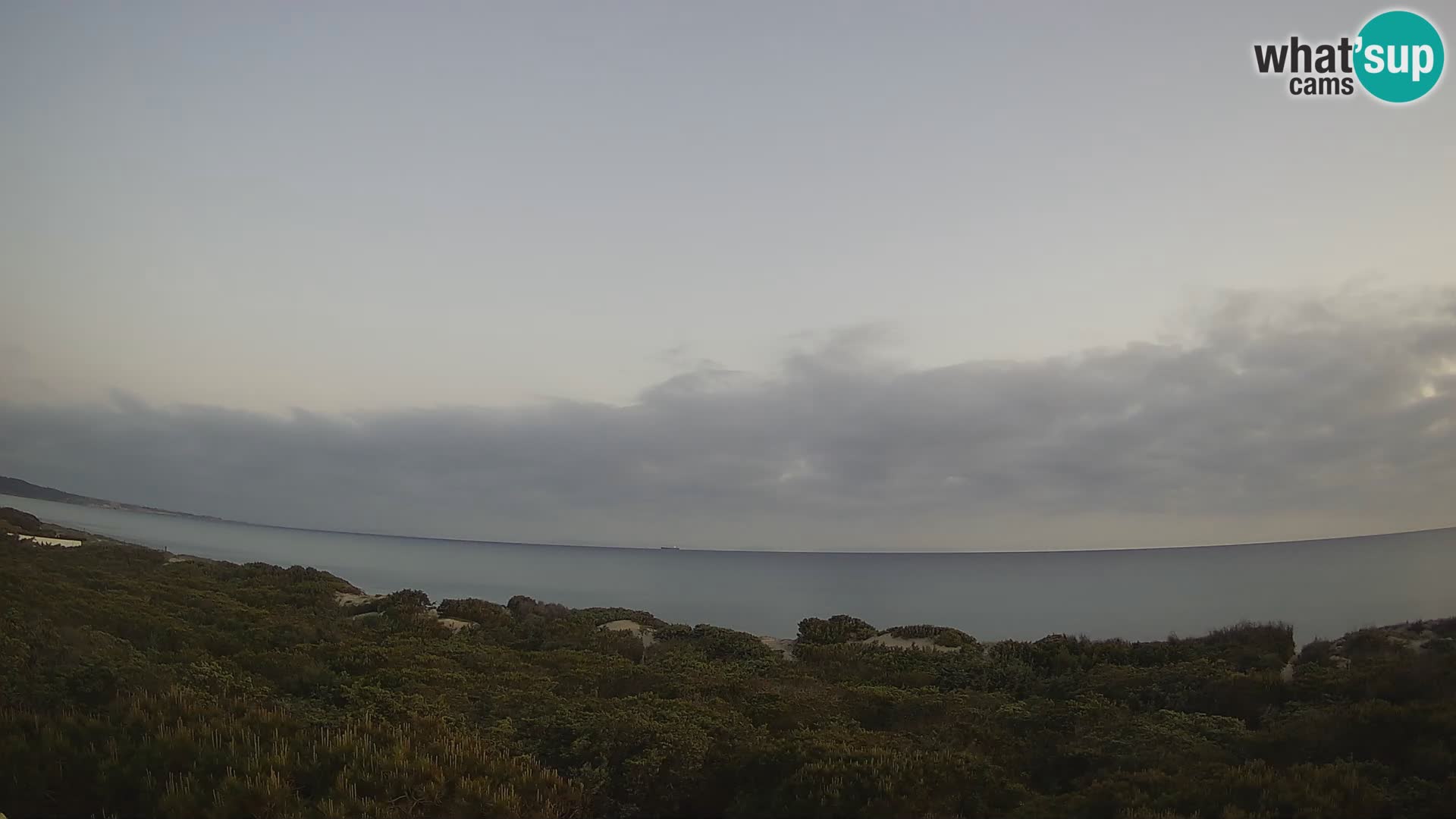 Villaplatamona, vista panorámica del Golfo de Asinara, Platamona, Sorso, Cerdeña – cámara web en vivo