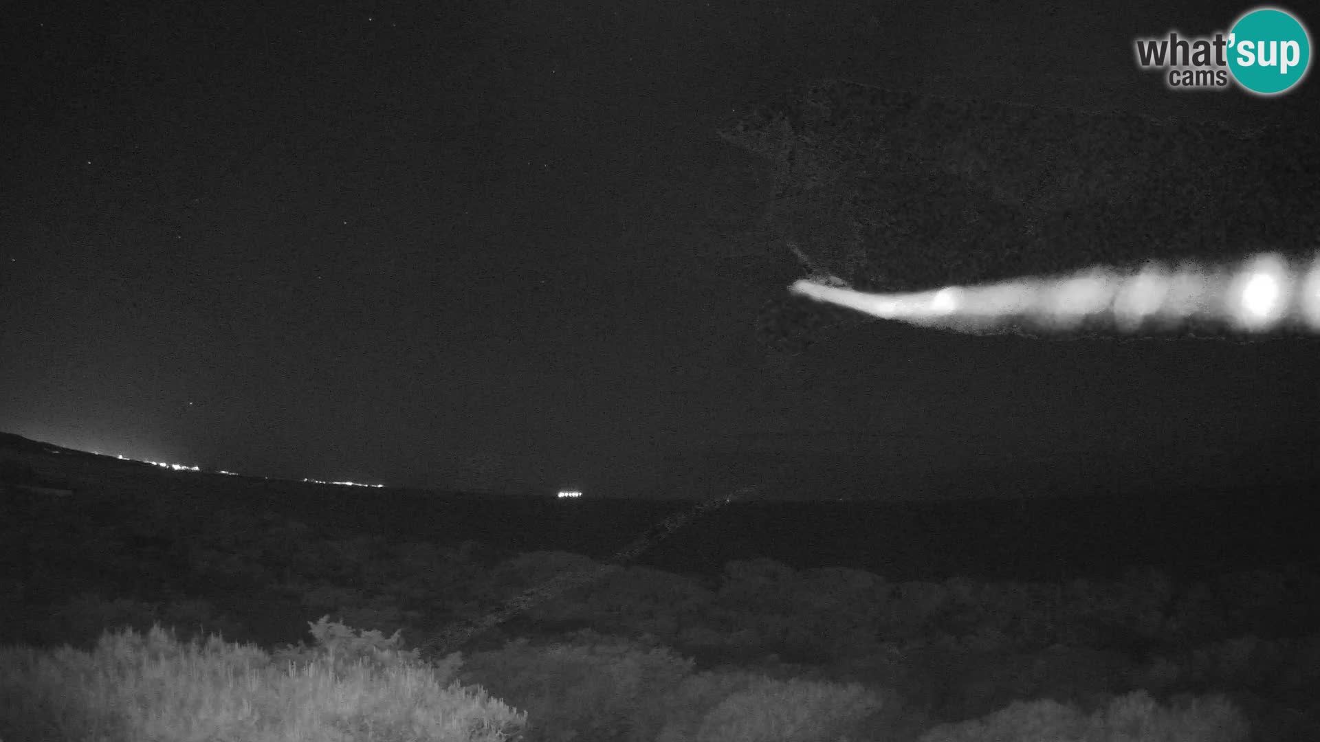 Villaplatamona, Panoramablick auf den Golf von Asinara, Platamona, Sorso, Sardinien – Live-Webcam