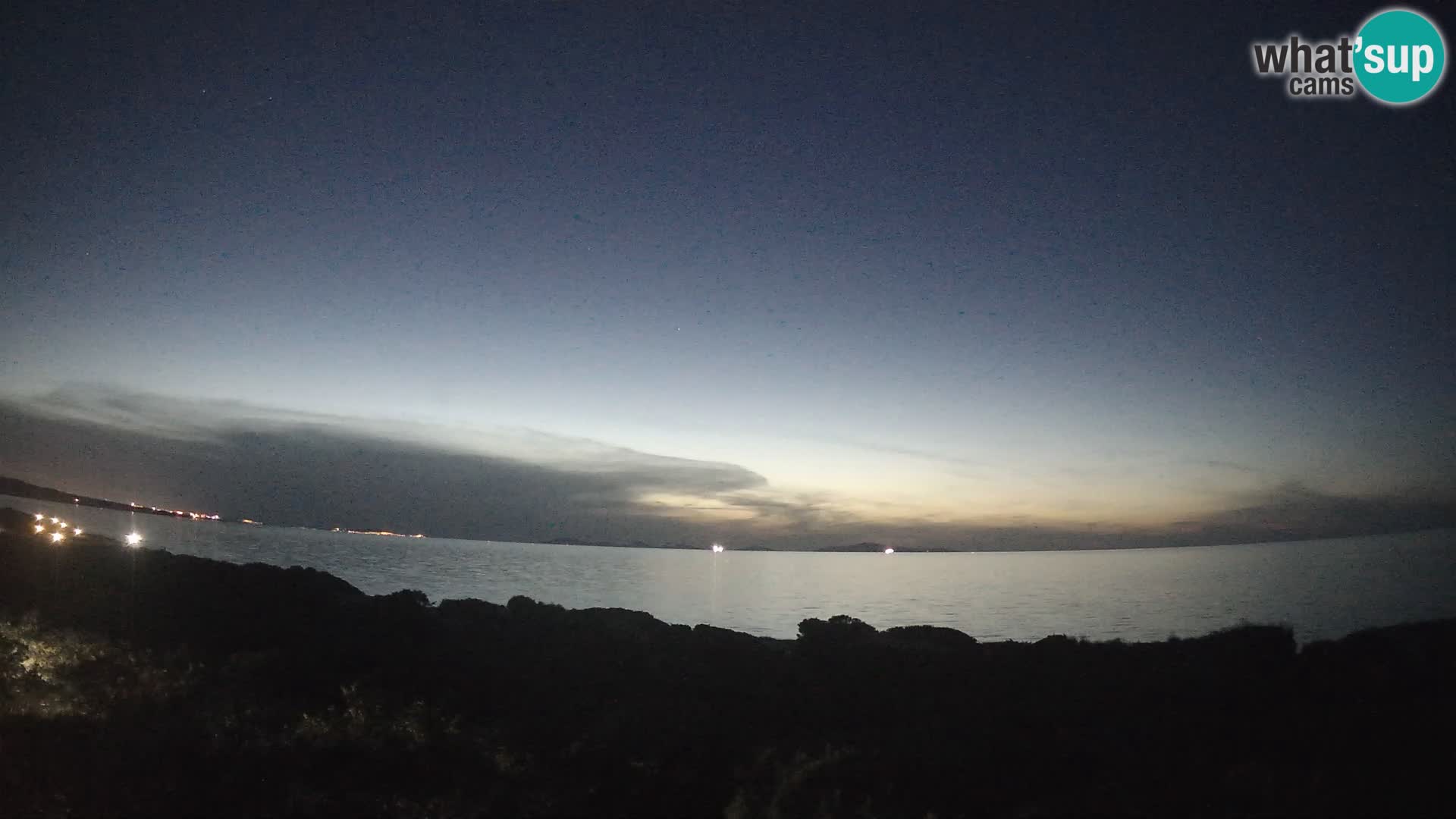 Villaplatamona, vista panorámica del Golfo de Asinara, Platamona, Sorso, Cerdeña – cámara web en vivo