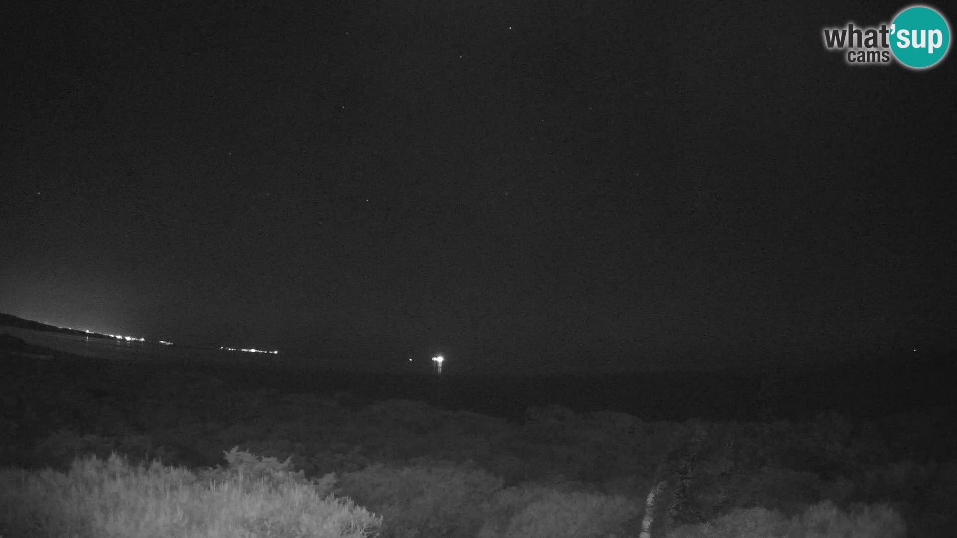 Villaplatamona, vista panoramica sul Golfo dell’Asinara, Platamona, Sorso, Sardegna – live webcam