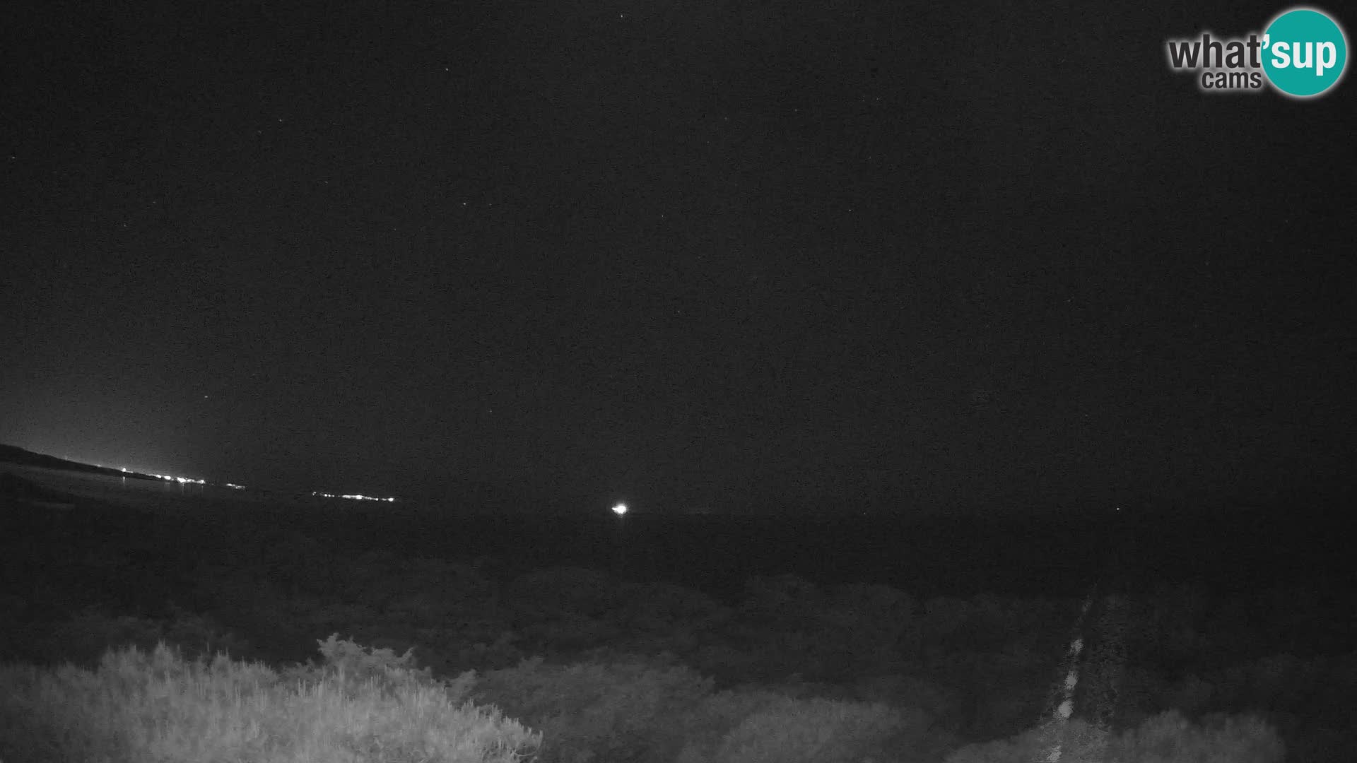 Villaplatamona, panoramski pogled na zaliv Asinara, Platamona, Sorso, Sardinija – spletna kamera v živo