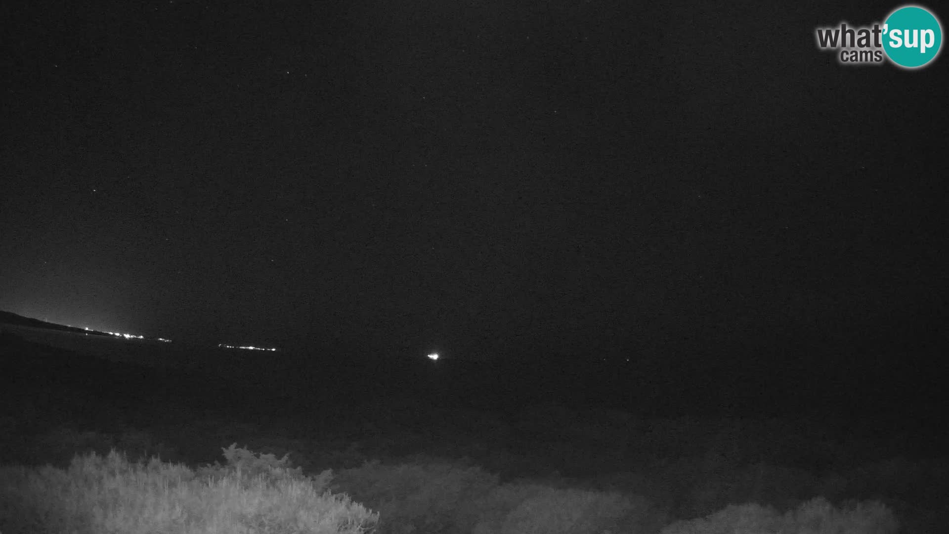 Villaplatamona, Panoramablick auf den Golf von Asinara, Platamona, Sorso, Sardinien – Live-Webcam
