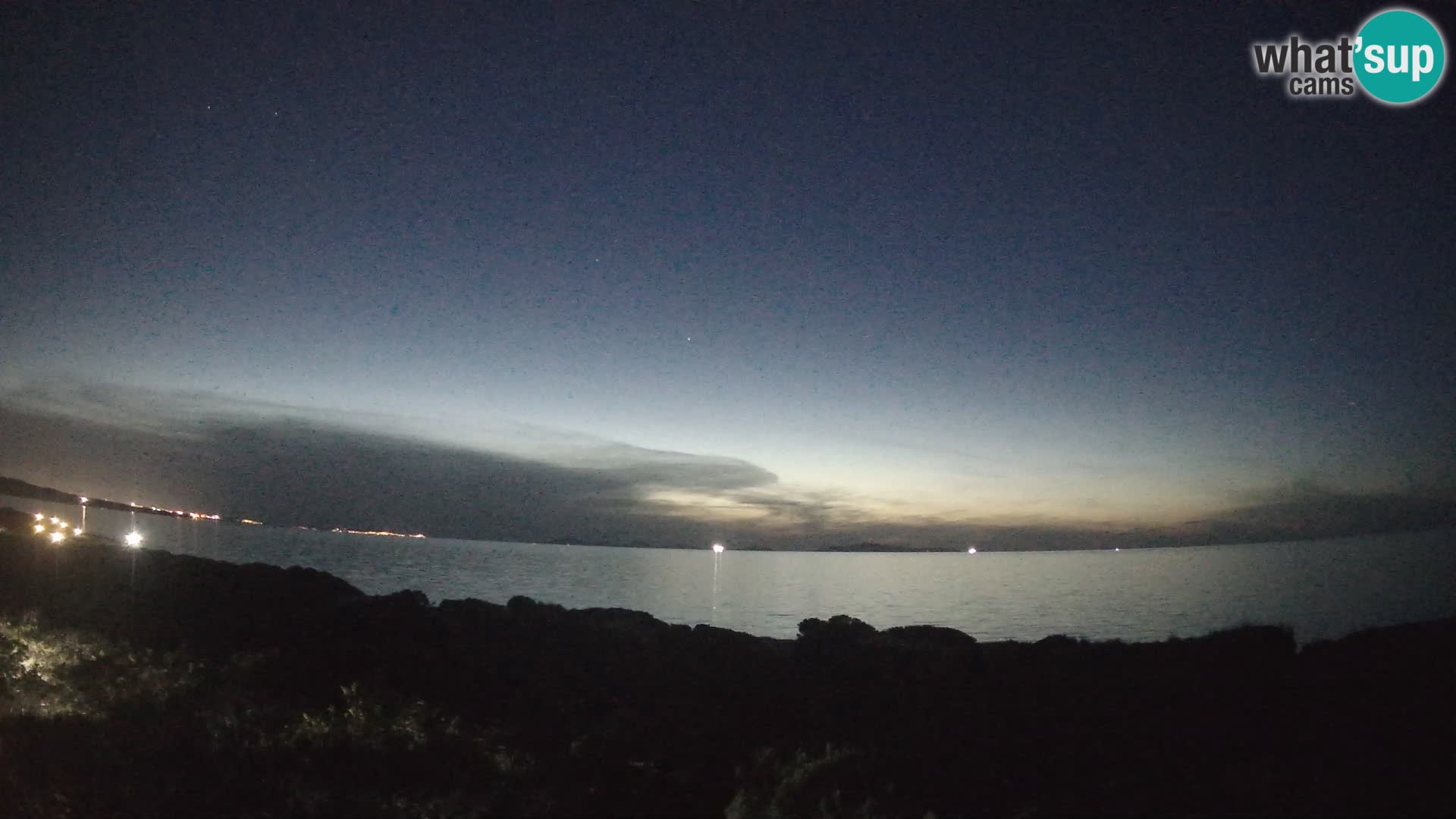 Villaplatamona, vue panoramique sur le golfe de l’Asinara, Platamona, Sorso, Sardaigne – webcam en direct
