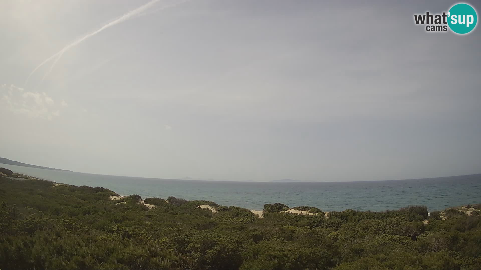 Villaplatamona, vista panorámica del Golfo de Asinara, Platamona, Sorso, Cerdeña – cámara web en vivo