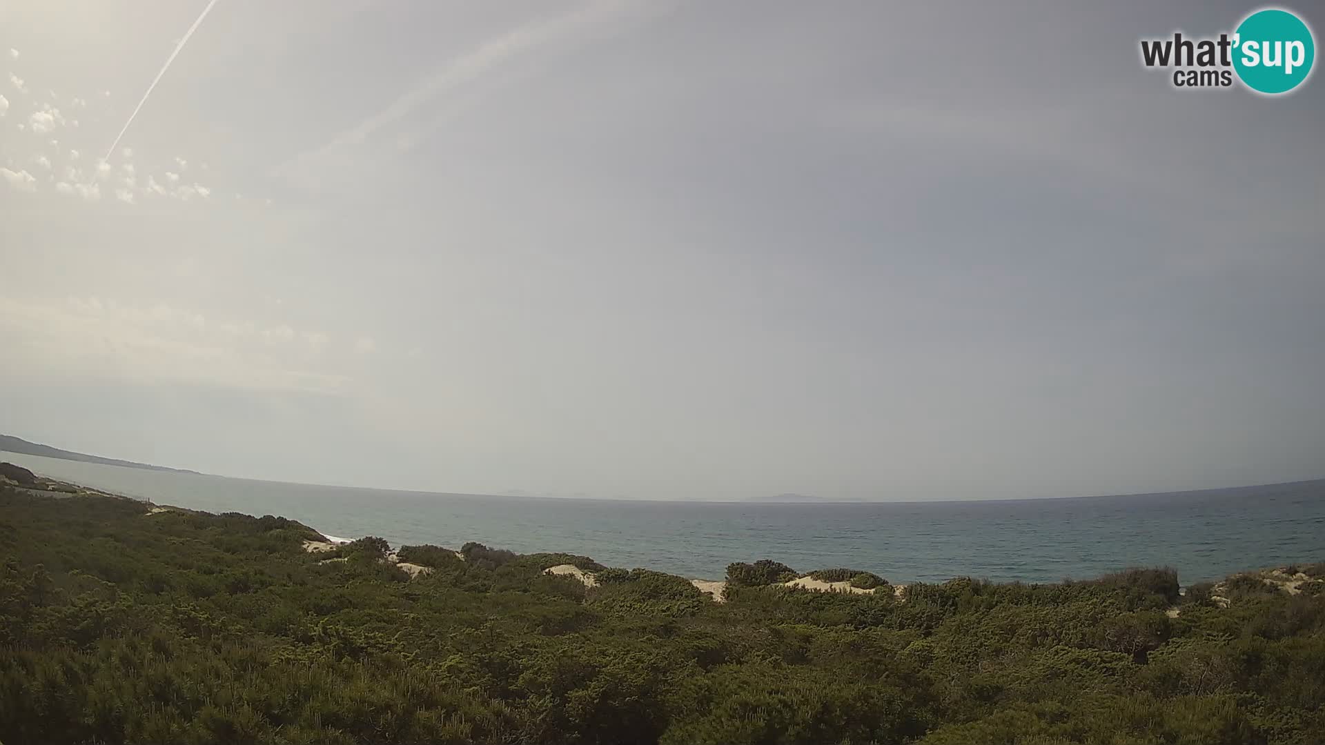 Villaplatamona, panoramic view of the Gulf of Asinara, Platamona, Sorso, Sardinia – live webcam