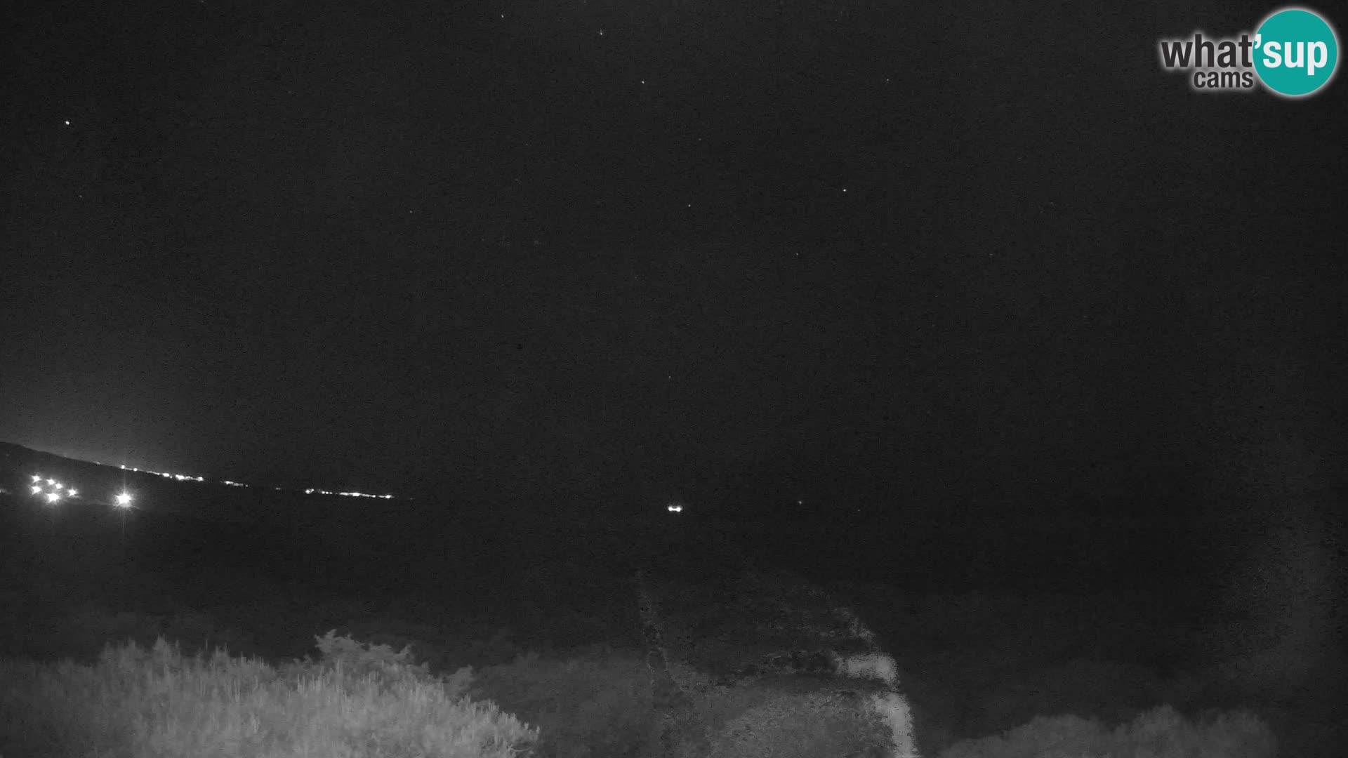 Villaplatamona, panoramski pogled na zaljev Asinara, Platamona, Sorso, Sardinija – web kamera uživo