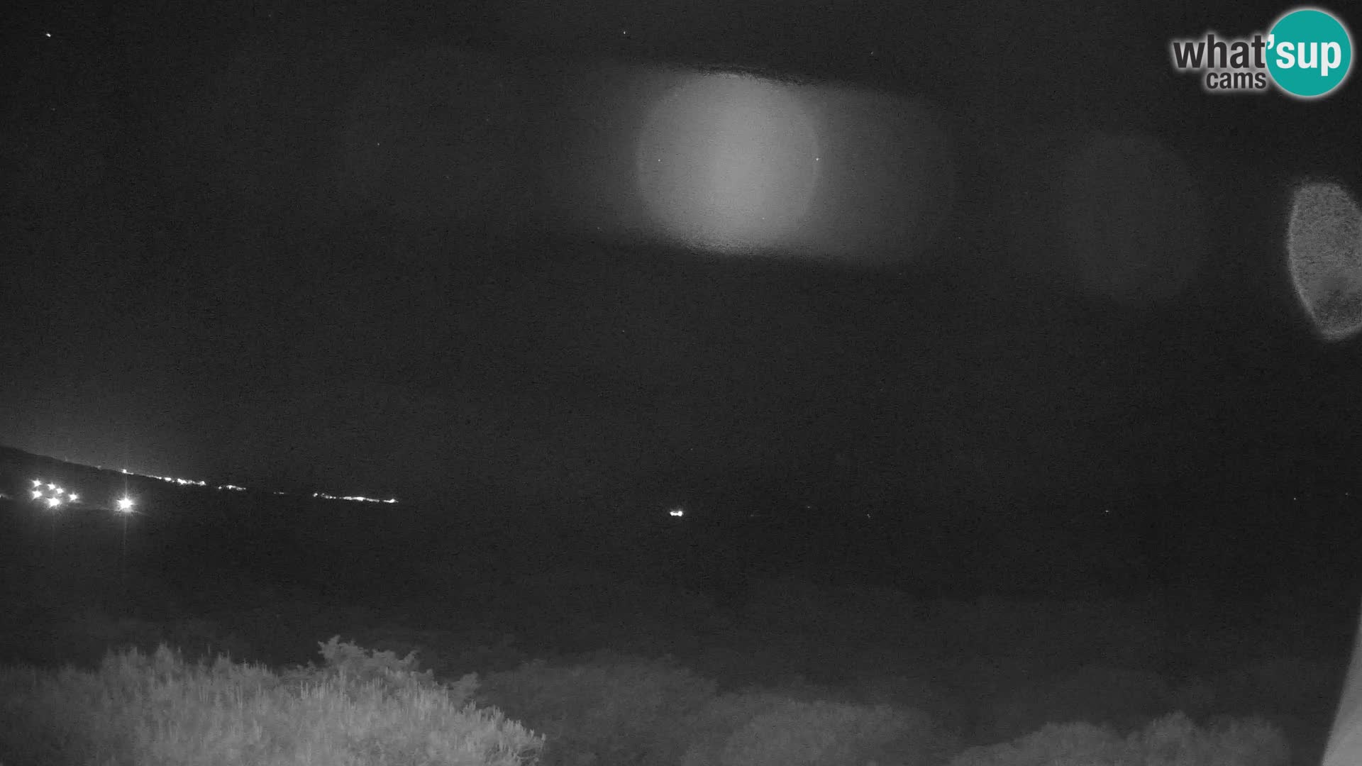 Villaplatamona, Panoramablick auf den Golf von Asinara, Platamona, Sorso, Sardinien – Live-Webcam