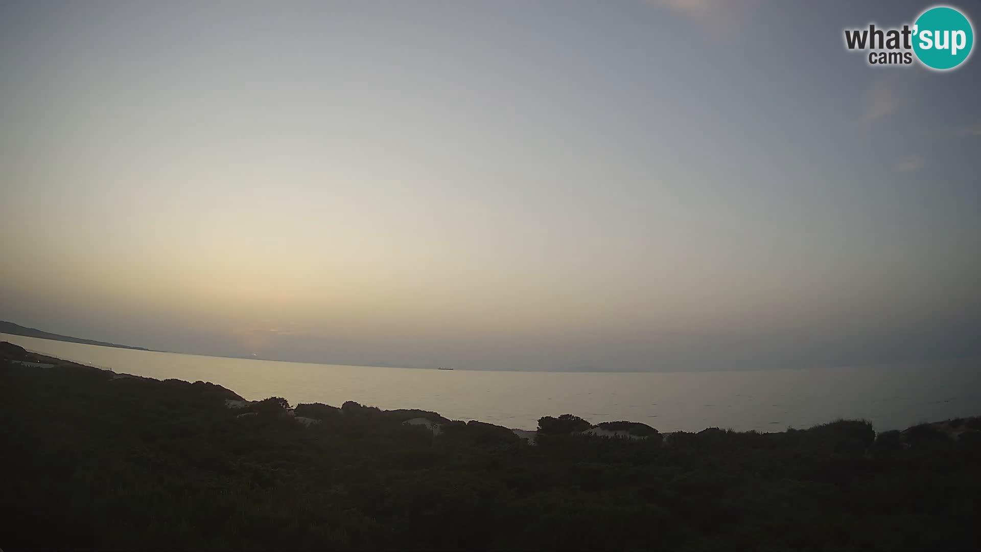 Villaplatamona, vista panorámica del Golfo de Asinara, Platamona, Sorso, Cerdeña – cámara web en vivo