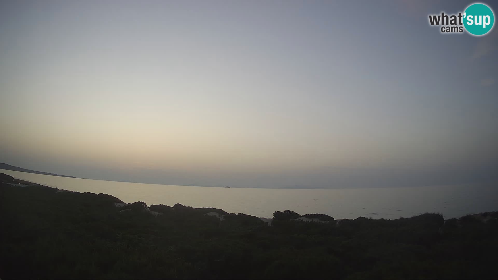 Villaplatamona, panoramic view of the Gulf of Asinara, Platamona, Sorso, Sardinia – live webcam
