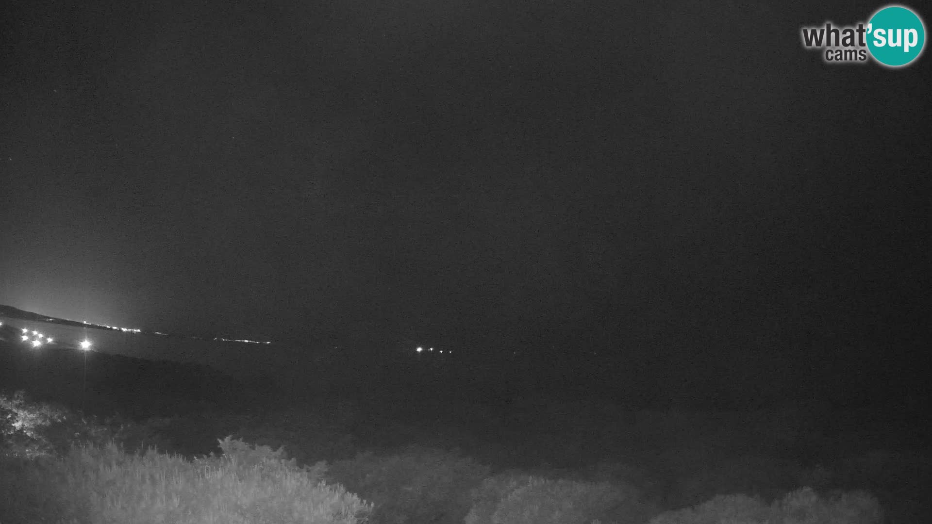 Villaplatamona, panoramski pogled na zaljev Asinara, Platamona, Sorso, Sardinija – web kamera uživo