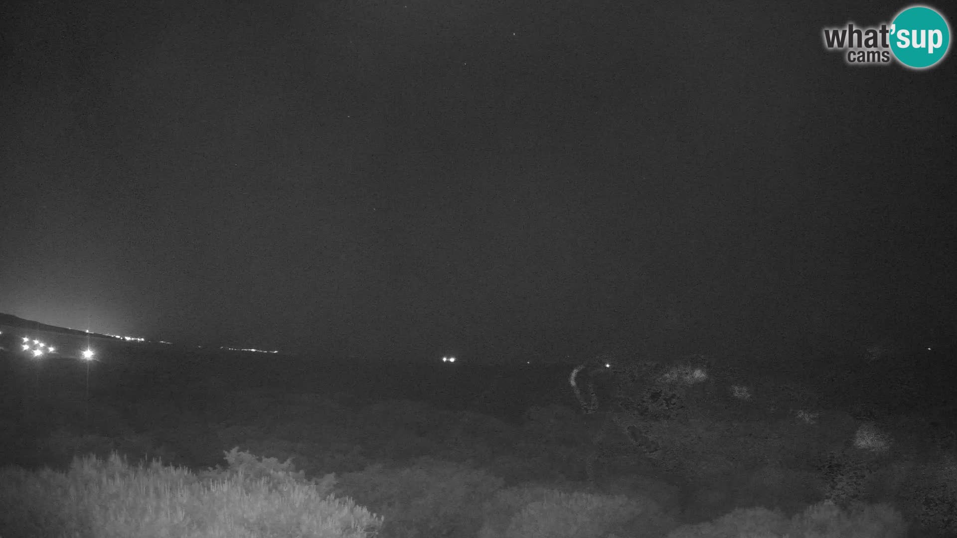 Villaplatamona, Panoramablick auf den Golf von Asinara, Platamona, Sorso, Sardinien – Live-Webcam