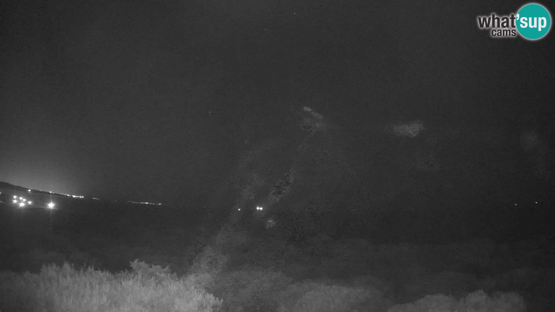 Villaplatamona, Panoramablick auf den Golf von Asinara, Platamona, Sorso, Sardinien – Live-Webcam