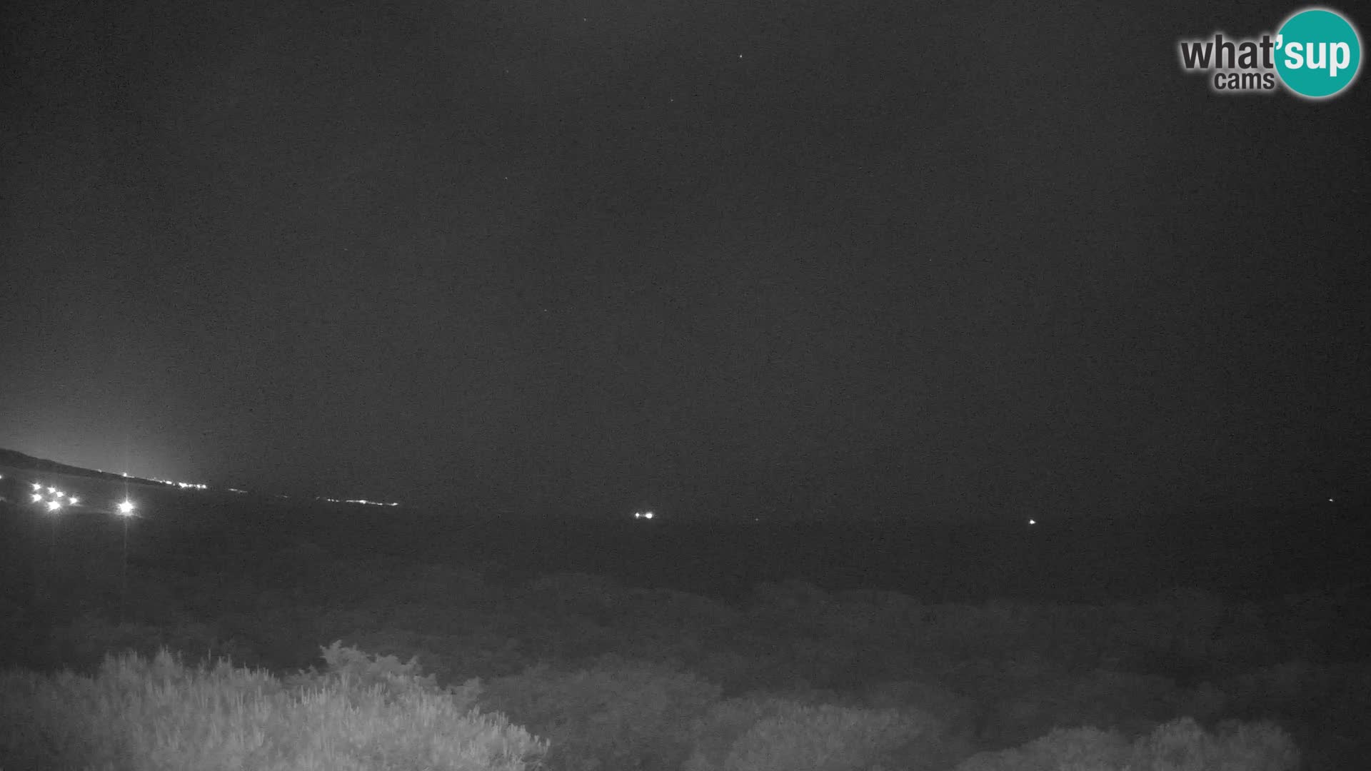 Villaplatamona, vista panoramica sul Golfo dell’Asinara, Platamona, Sorso, Sardegna – live webcam