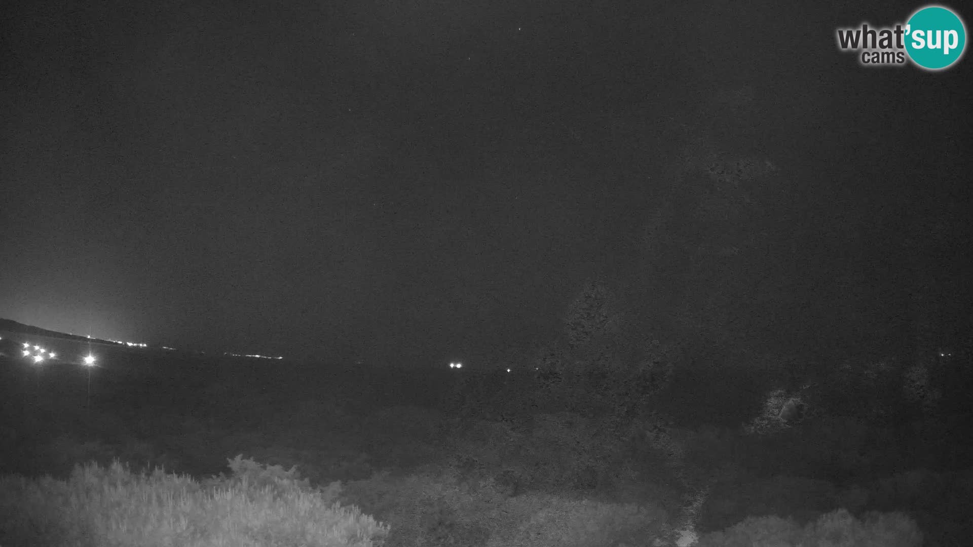 Villaplatamona, Panoramablick auf den Golf von Asinara, Platamona, Sorso, Sardinien – Live-Webcam