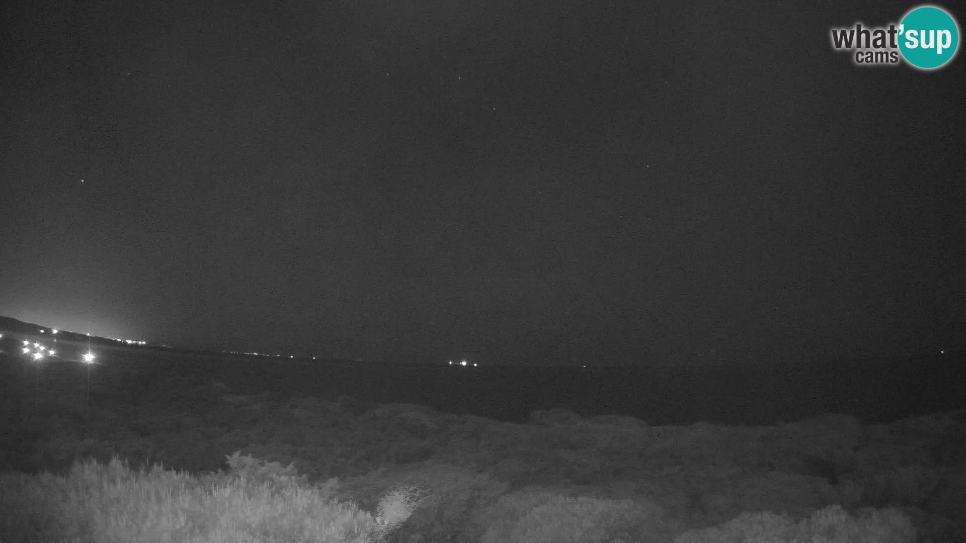 Villaplatamona, vista panoramica sul Golfo dell’Asinara, Platamona, Sorso, Sardegna – live webcam