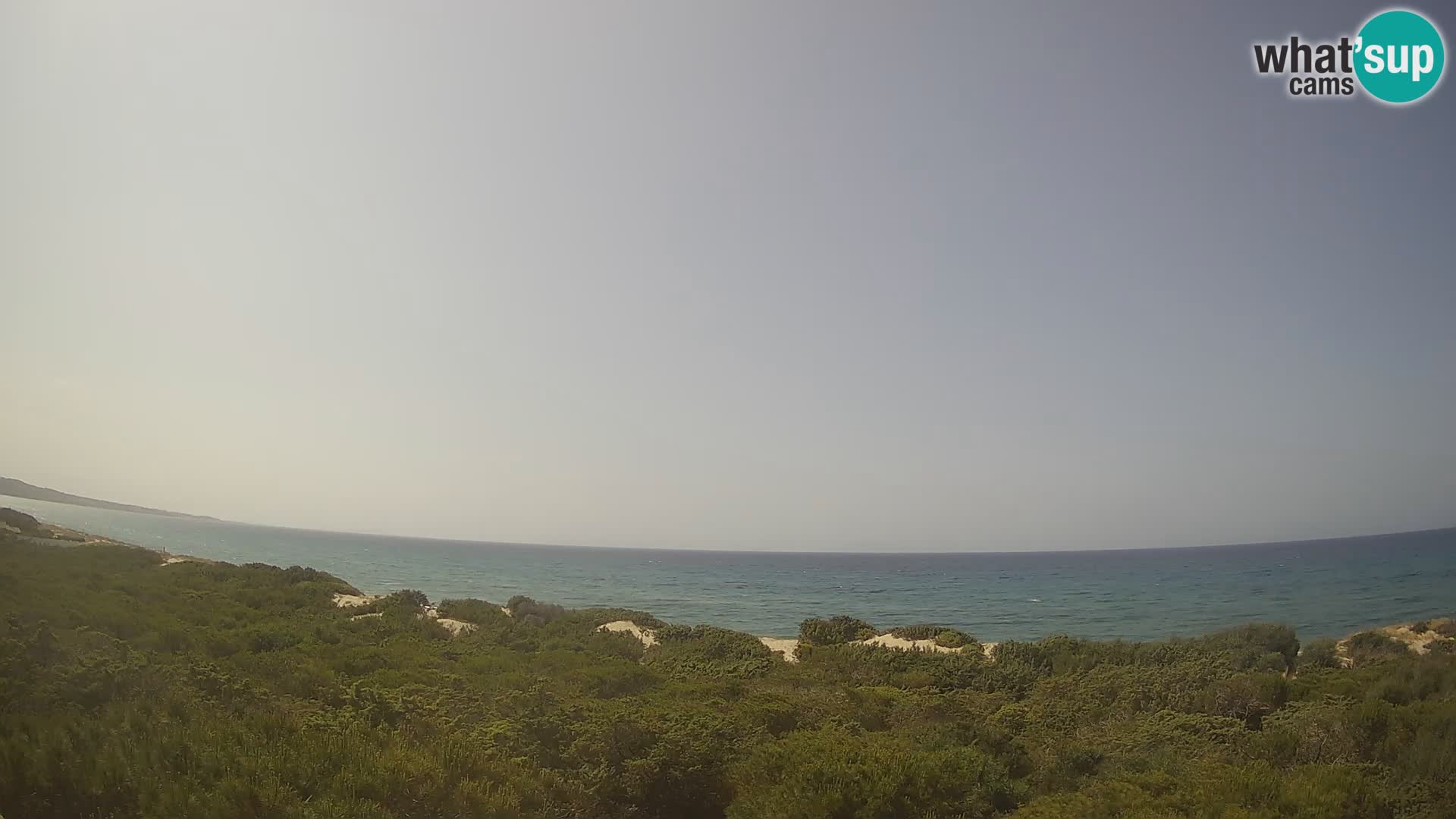 Villaplatamona, vista panorámica del Golfo de Asinara, Platamona, Sorso, Cerdeña – cámara web en vivo