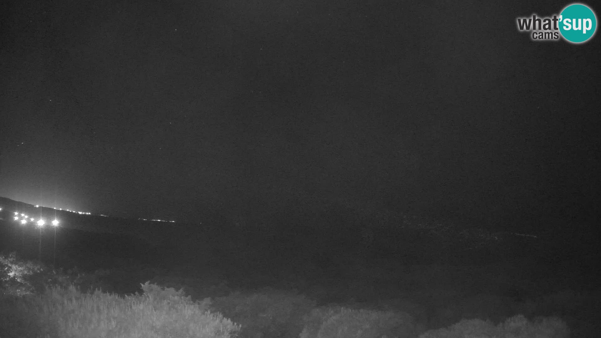 Villaplatamona, panoramski pogled na zaljev Asinara, Platamona, Sorso, Sardinija – web kamera uživo
