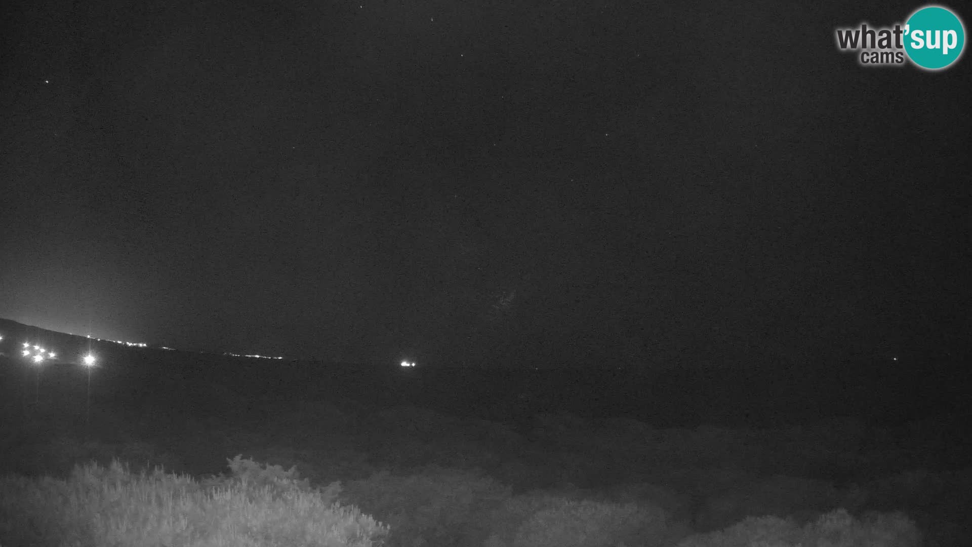 Villaplatamona, panoramski pogled na zaljev Asinara, Platamona, Sorso, Sardinija – web kamera uživo